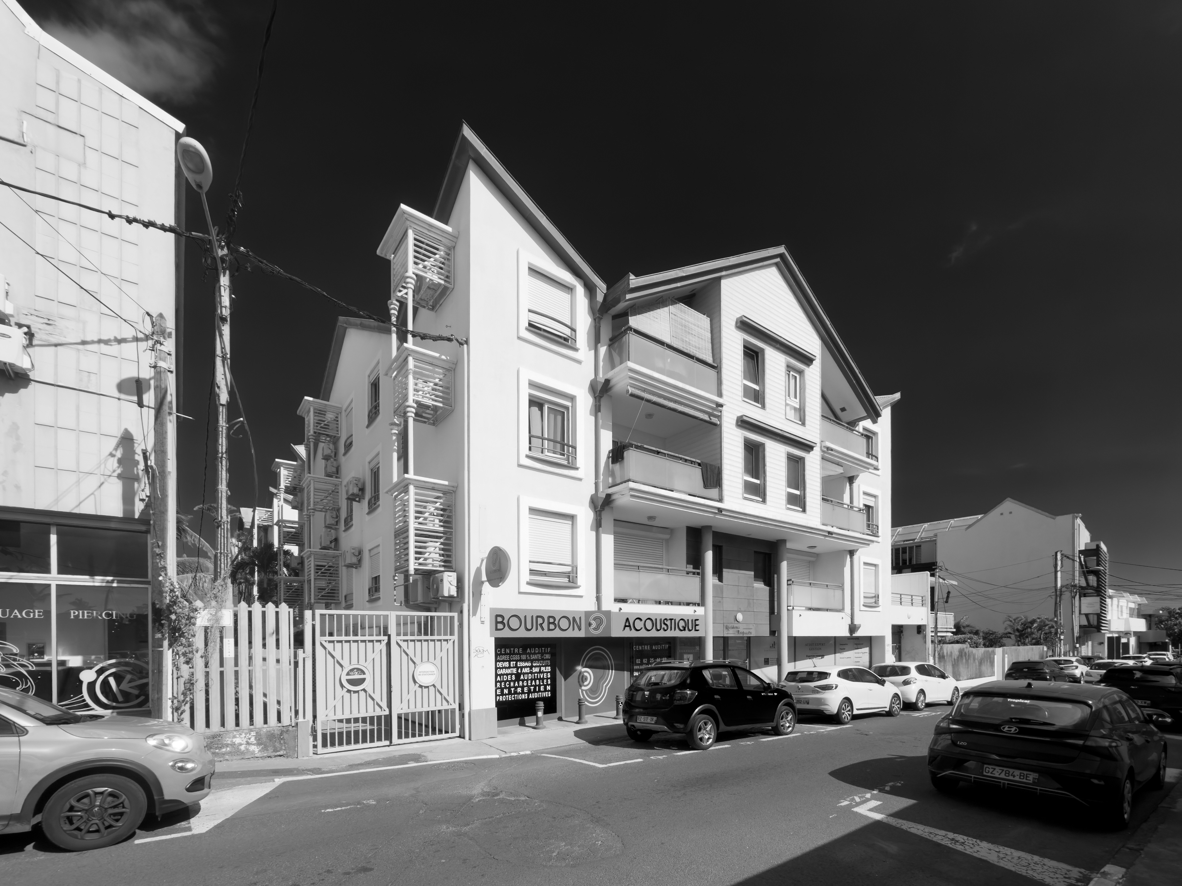 Photographie architecture tropicale réunion 974 topazes saint-pierre