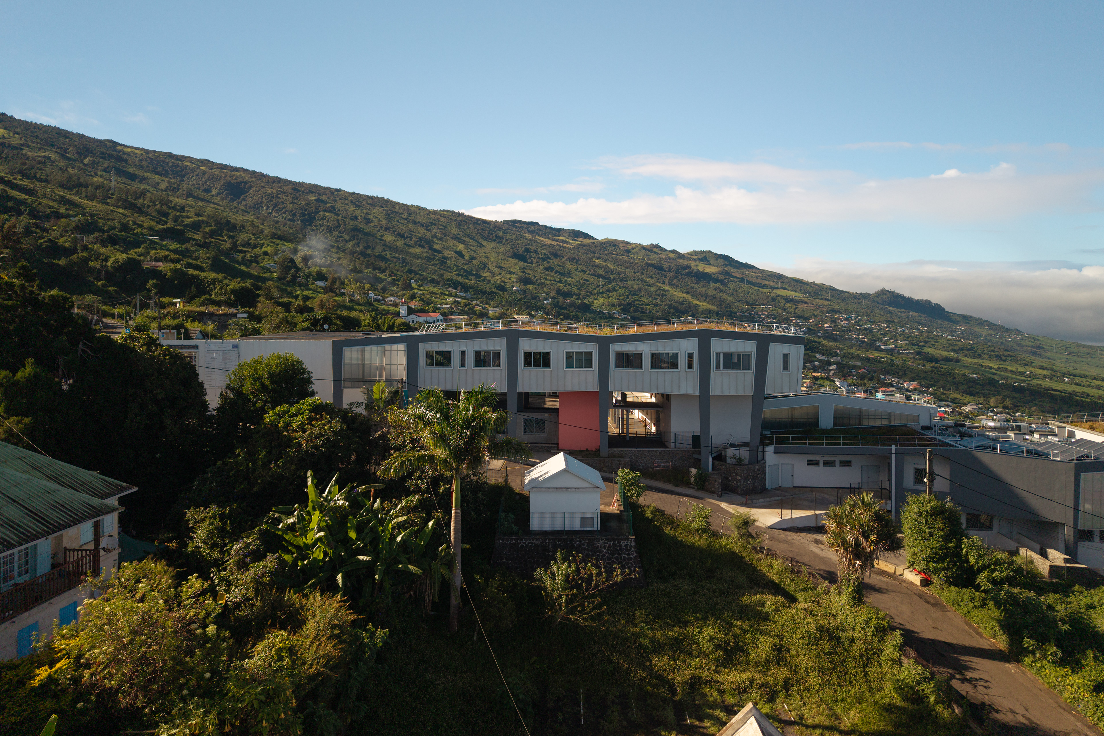 Photographie architecture tropicale réunion 974 chaloupe saint-leu harry gruchet co-architectes 