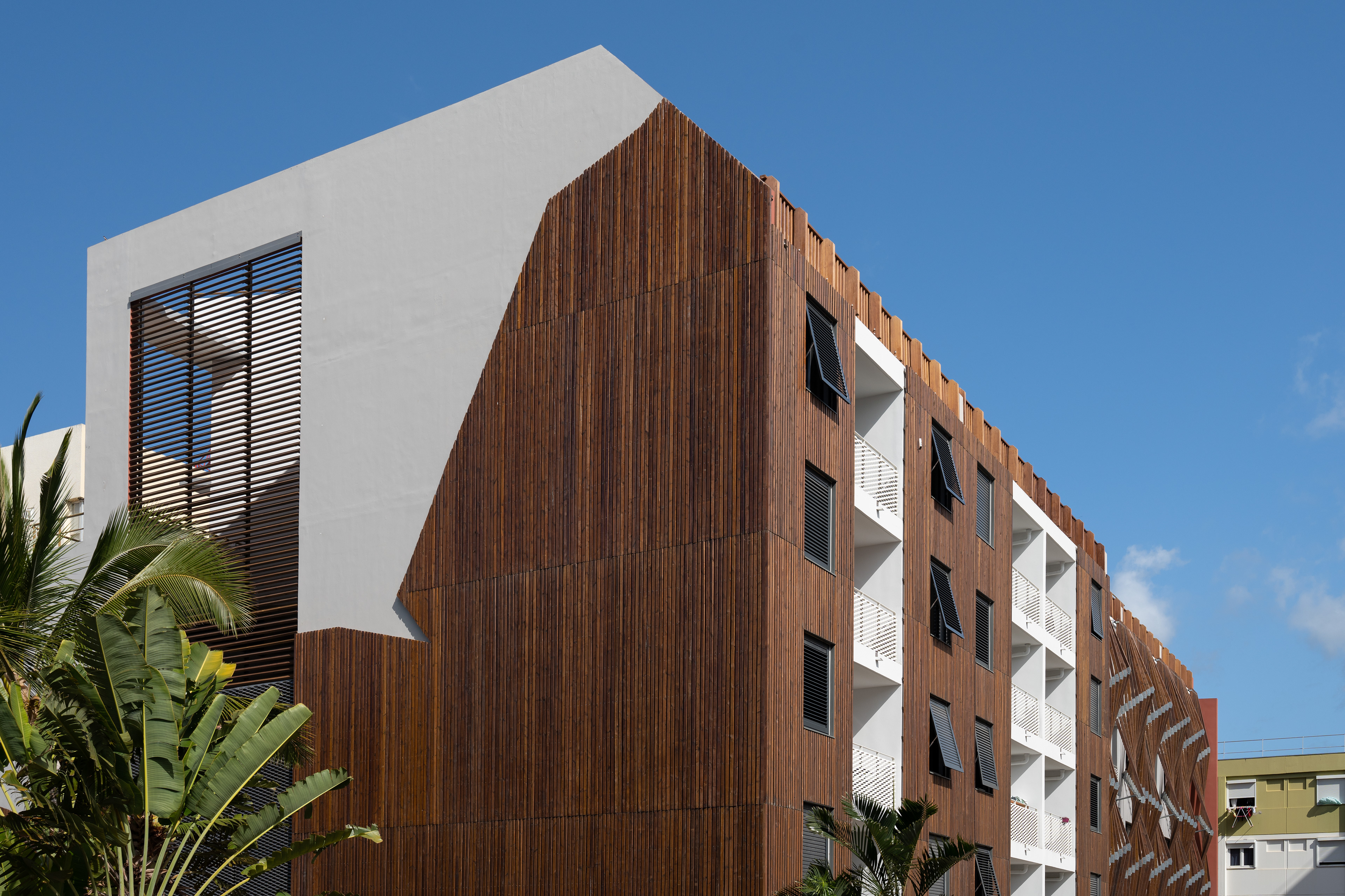 Photographie architecture tropicale réunion 974 SHLMR atelier gazut dierx saint-denis