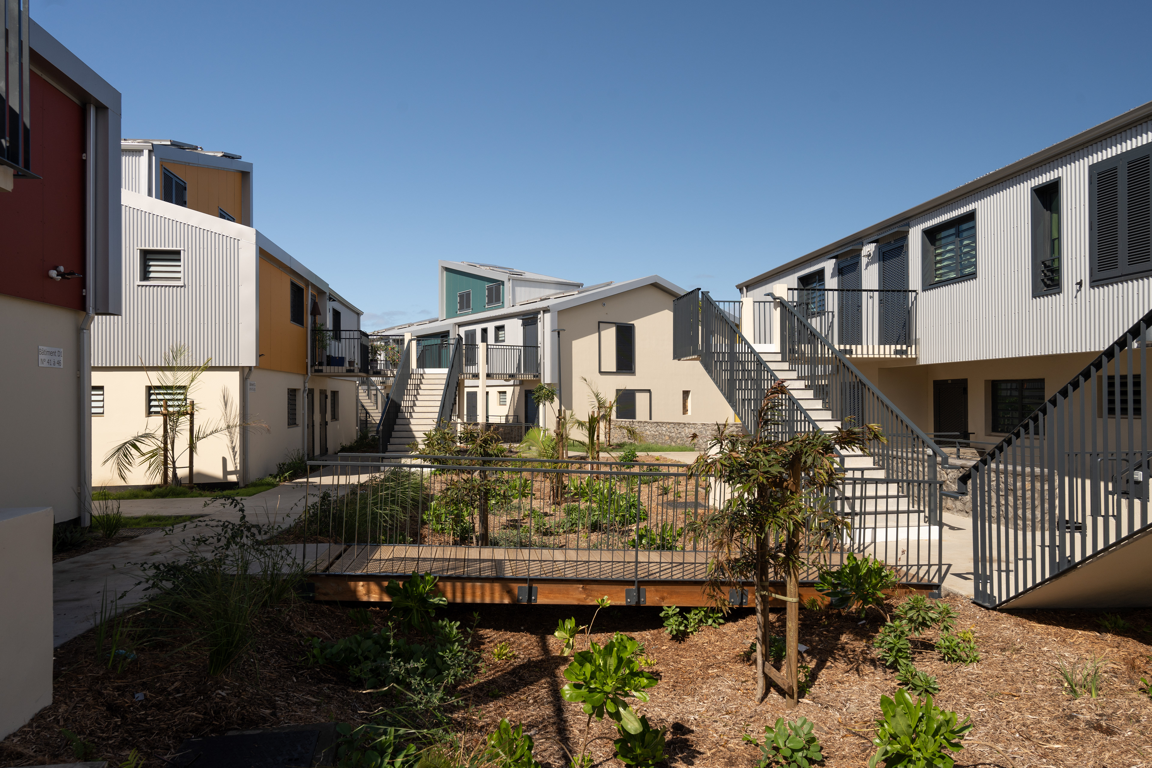 Photographie architecture réunion 974 urban résidence volière bois-d’olive