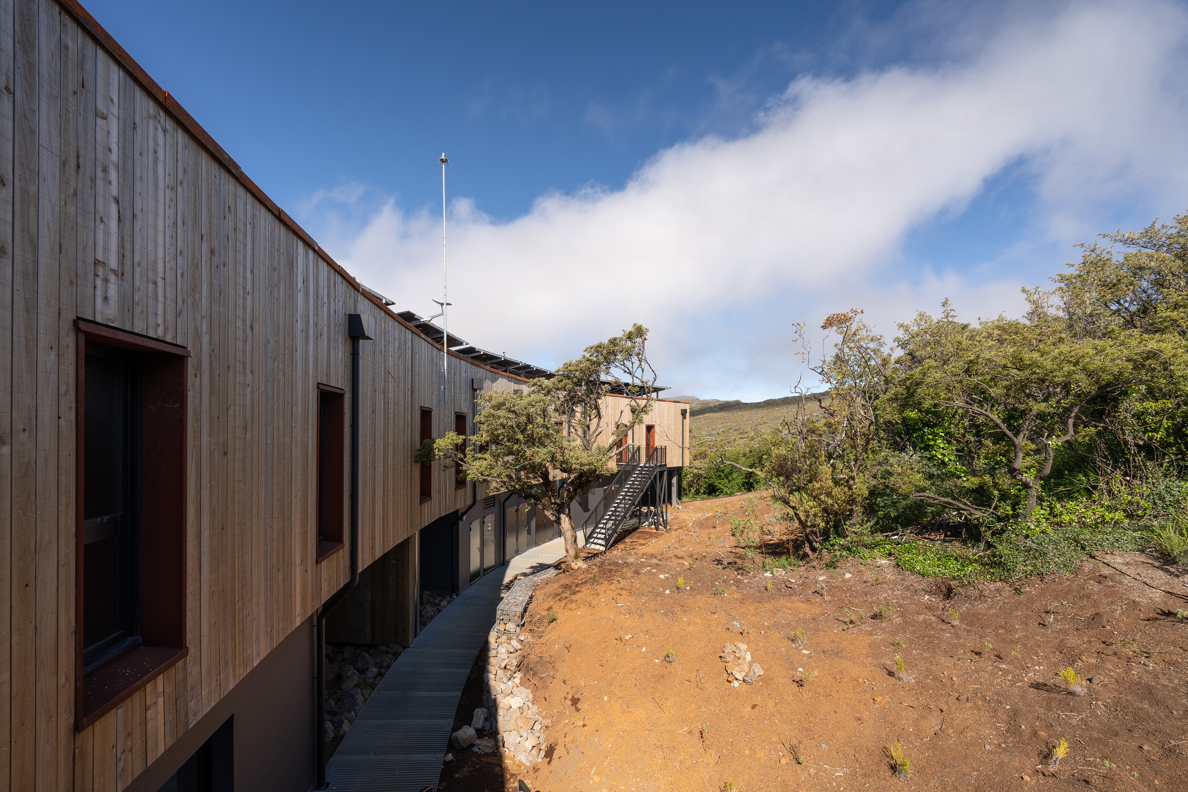 Photographie architecture paysage réunion 974 altitude80 gite volcan fournaise tourisme