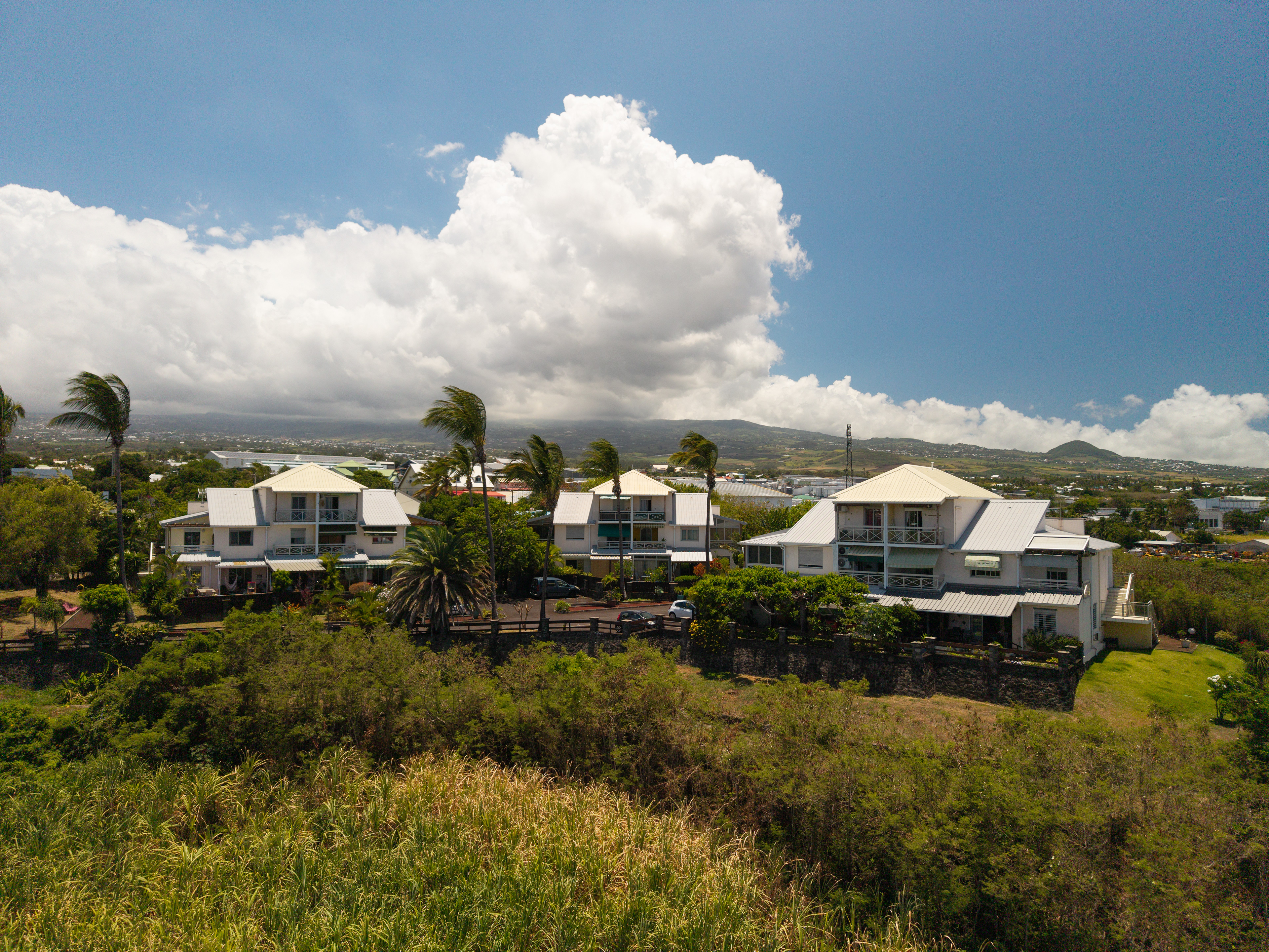 Photographie architecture tropicale réunion 974 Fianu saint-pierre tennis