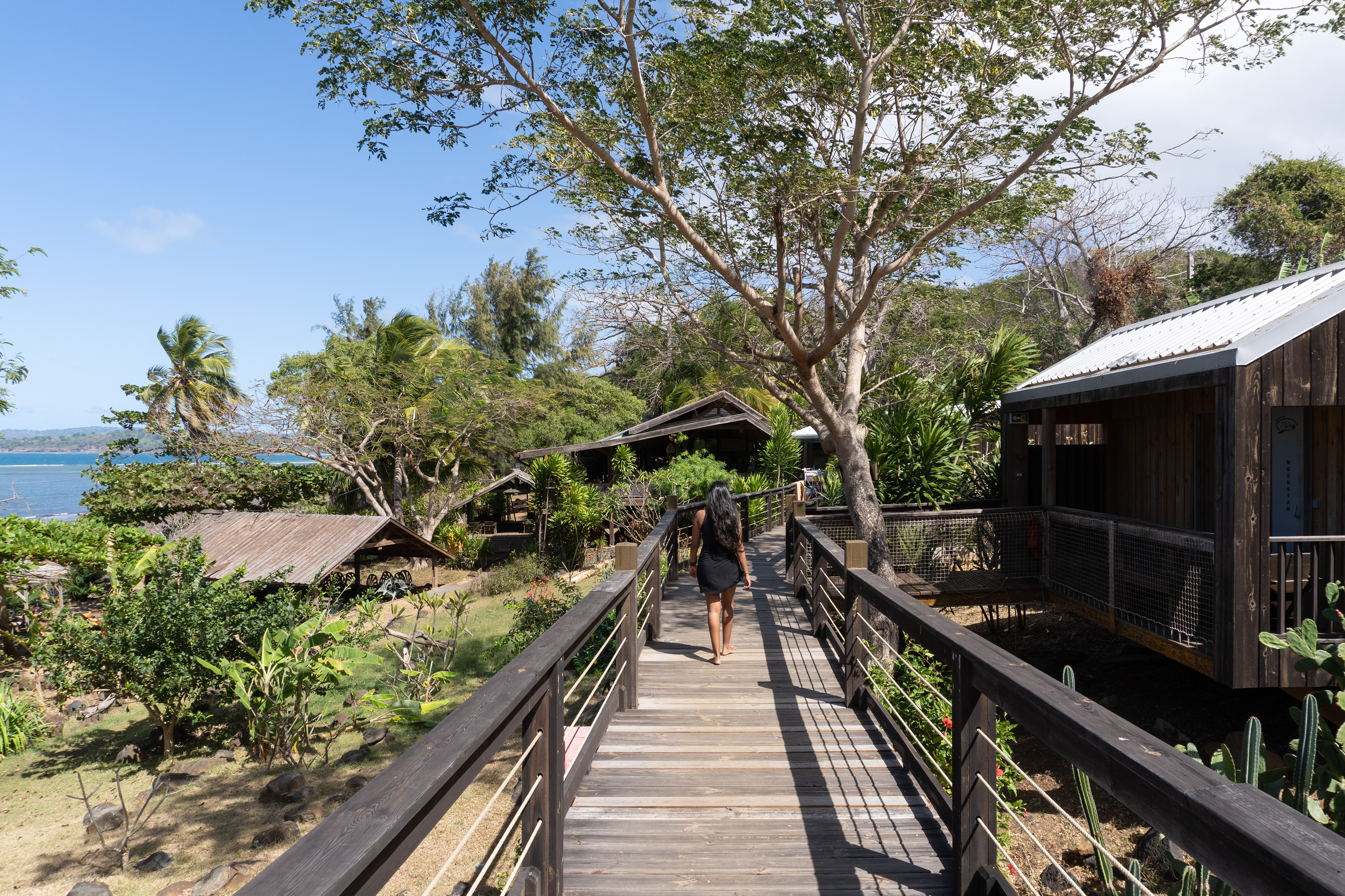 Photographie architecture tropicale mayotte 976 hotel bandrele ololo