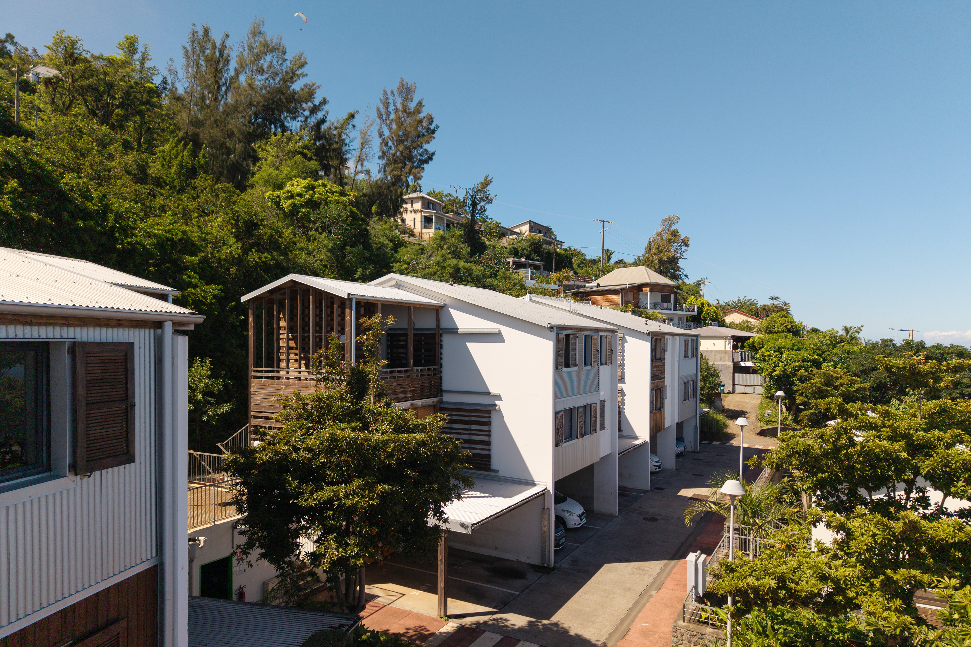 Photographie architecture réunion 974 RESIDENCE PETIT CANAL CO-ARCHITECTES SODEGIS COLIMACONS