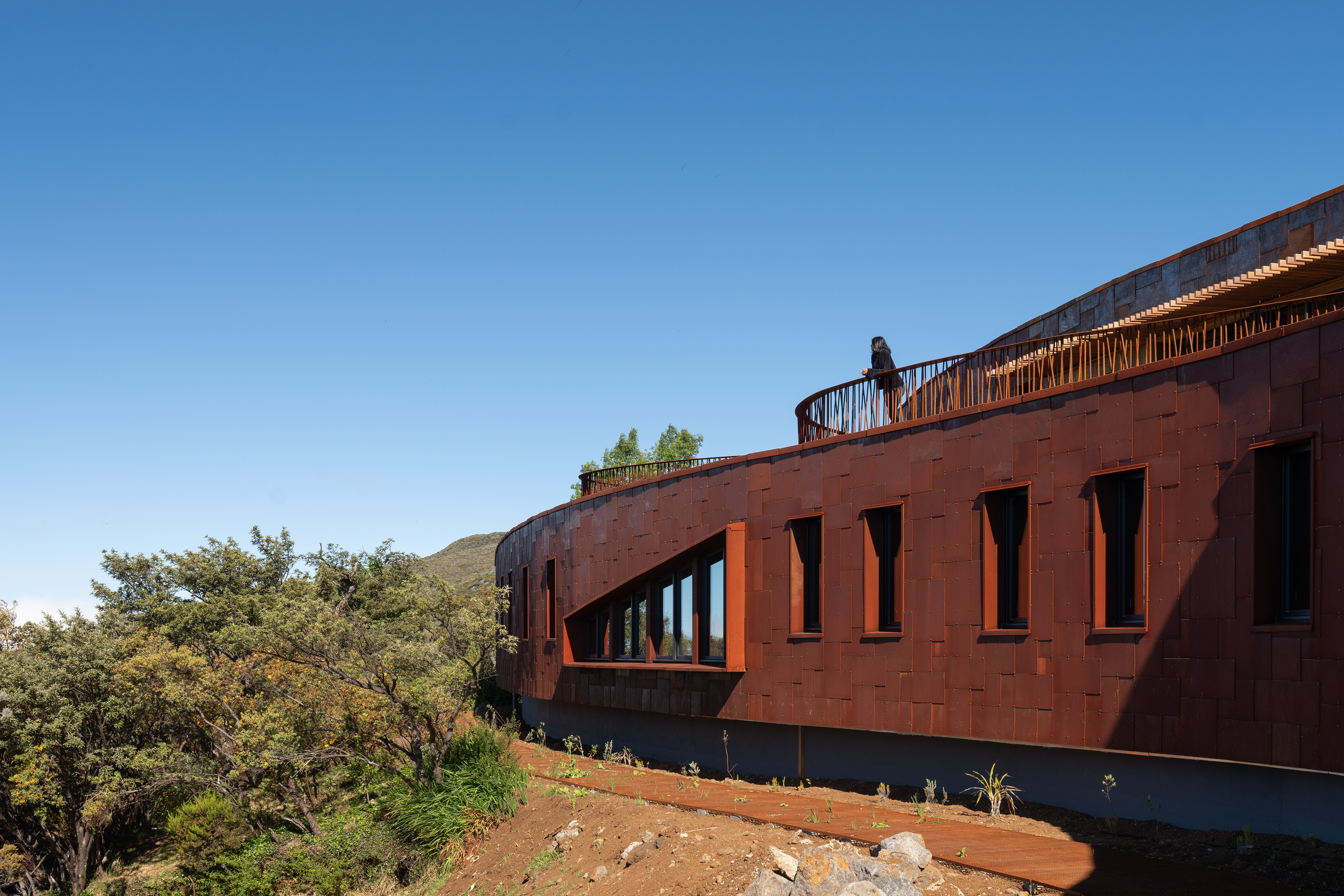 Photographie architecture paysage réunion 974 altitude80 gite volcan fournaise tourisme