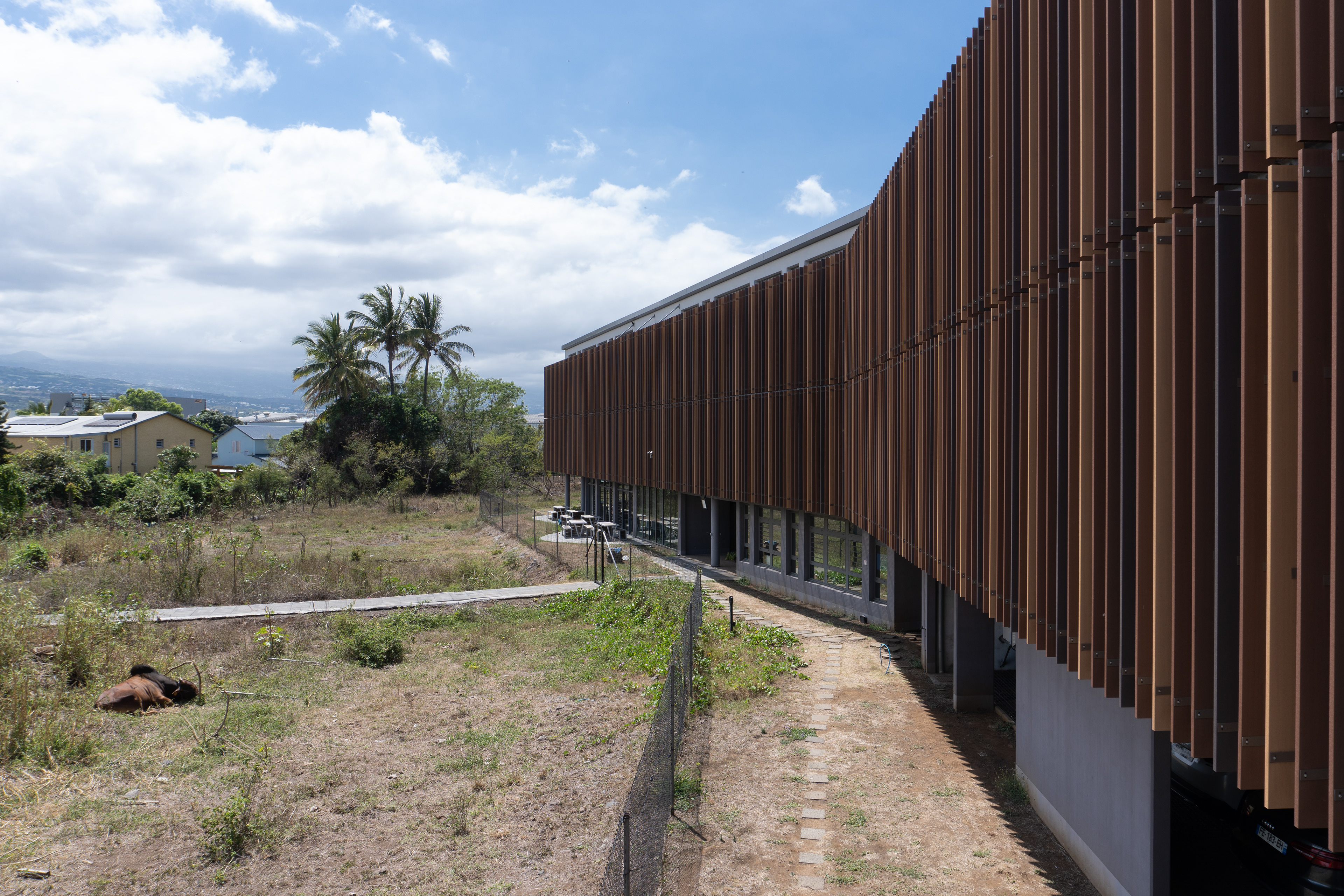 Photographie, architecture, drone, bâtiment, réunion, semader