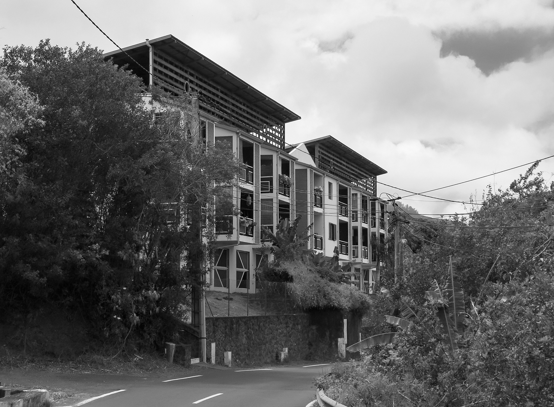 Photographie architecture tropicale réunion 974 Fianu saint-leu