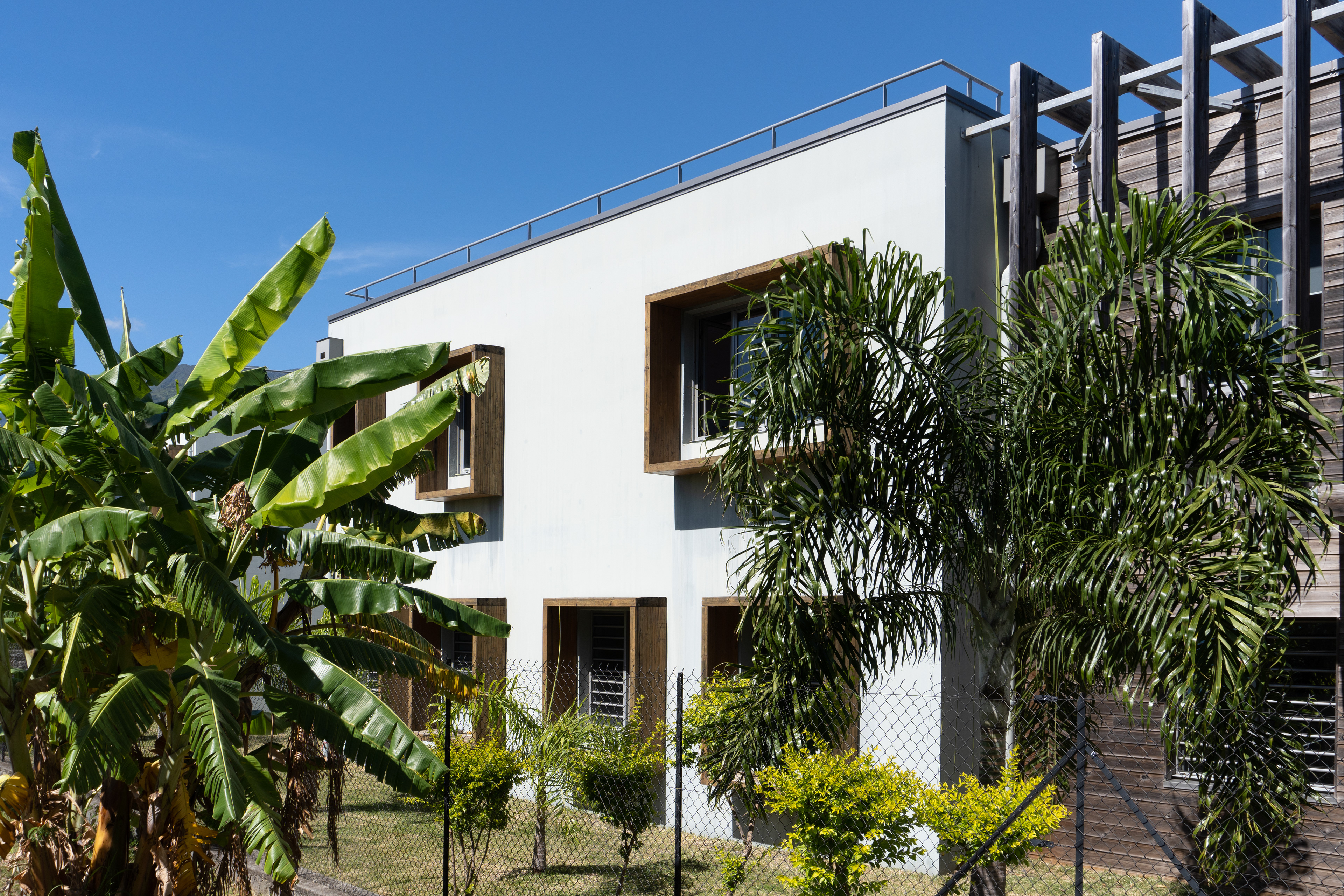 Photographie reportage architecture bioclimatique drone réunion SPIP