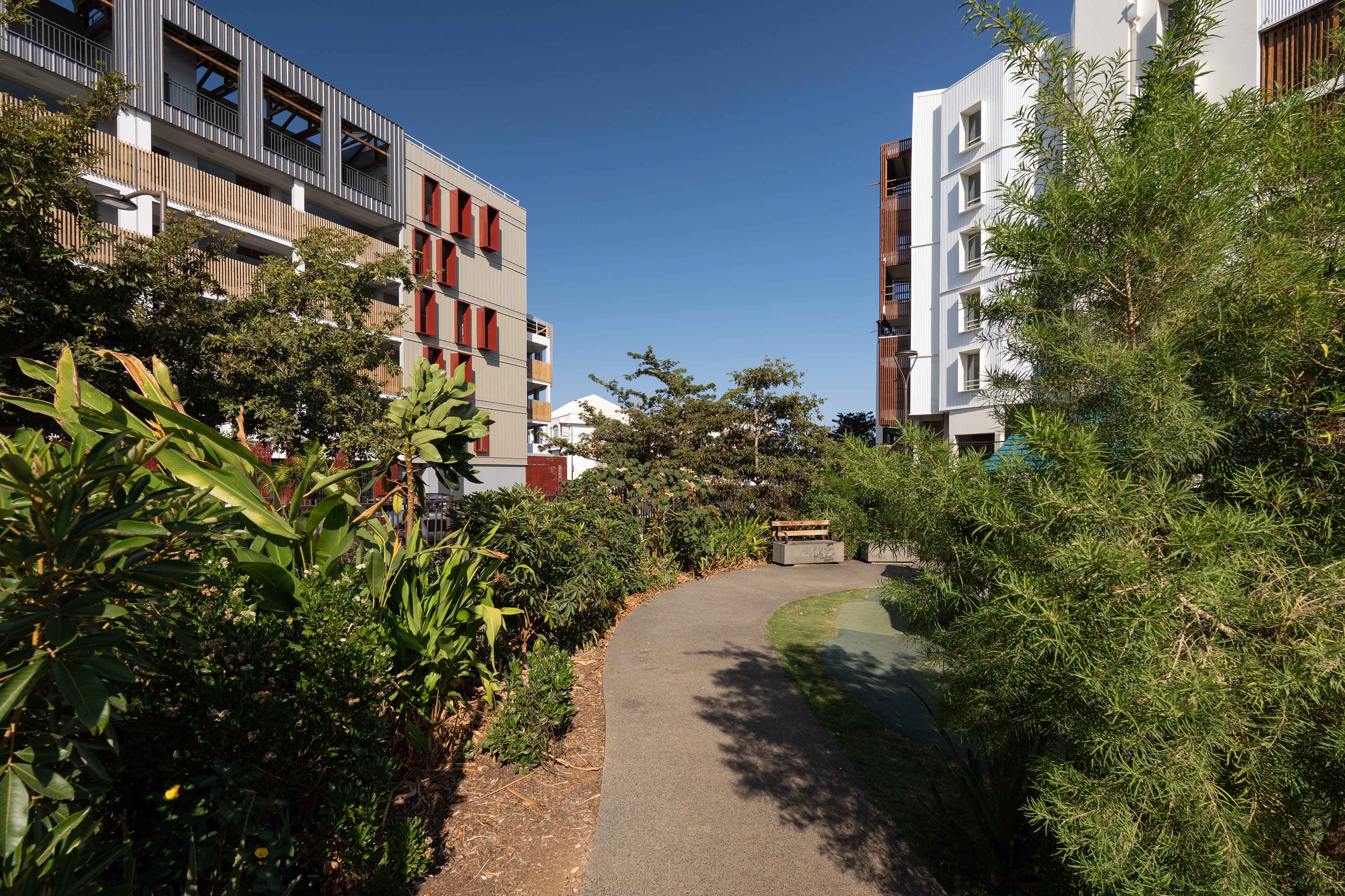 Photographie architecture réunion 974 logement  maputo shlmr leport Ehresmann OEA 