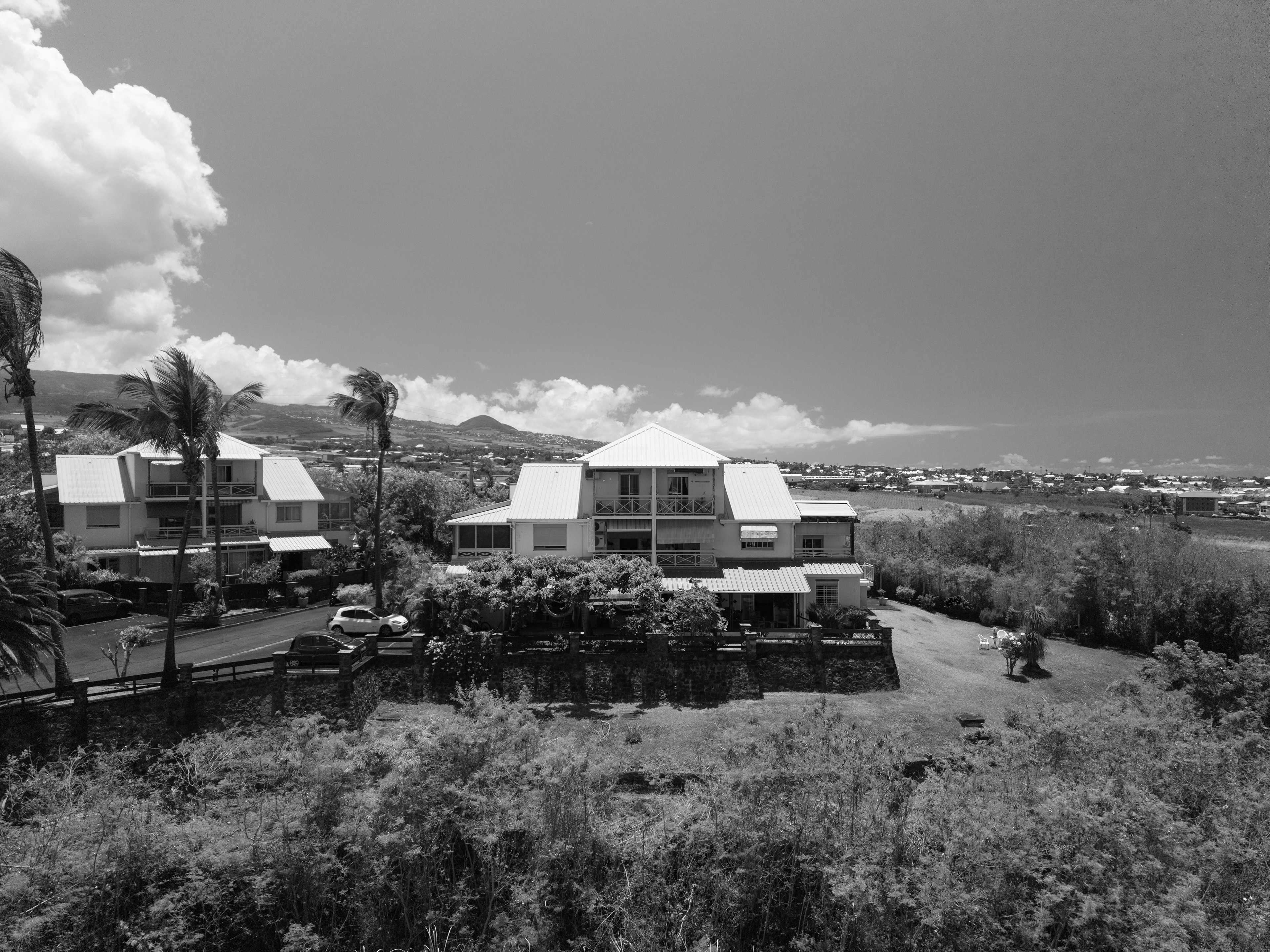 Photographie architecture tropicale réunion 974 Fianu saint-pierre tennis