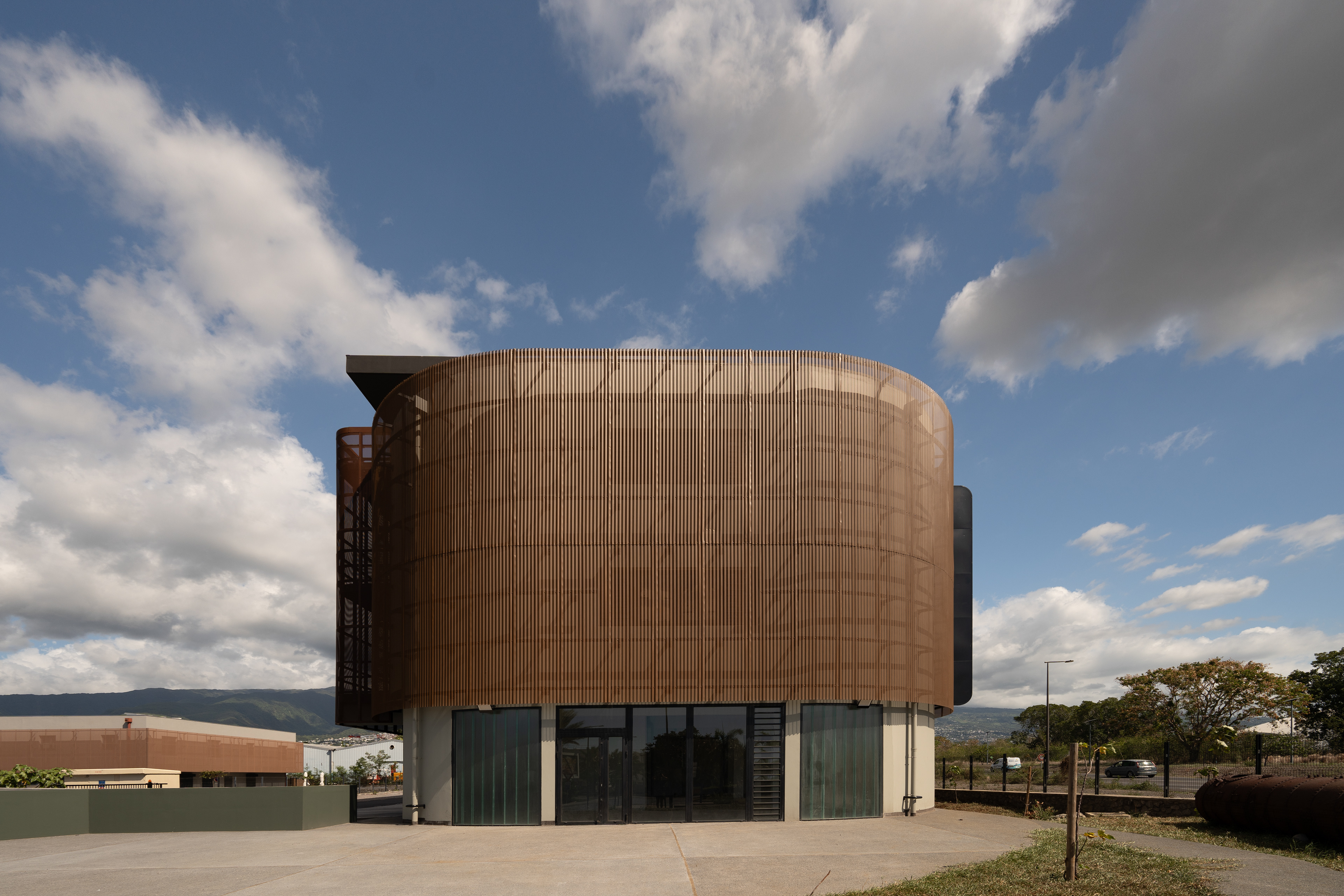 Photographie architecture tropicale réunion 974 carole navarro chantier port porteo
