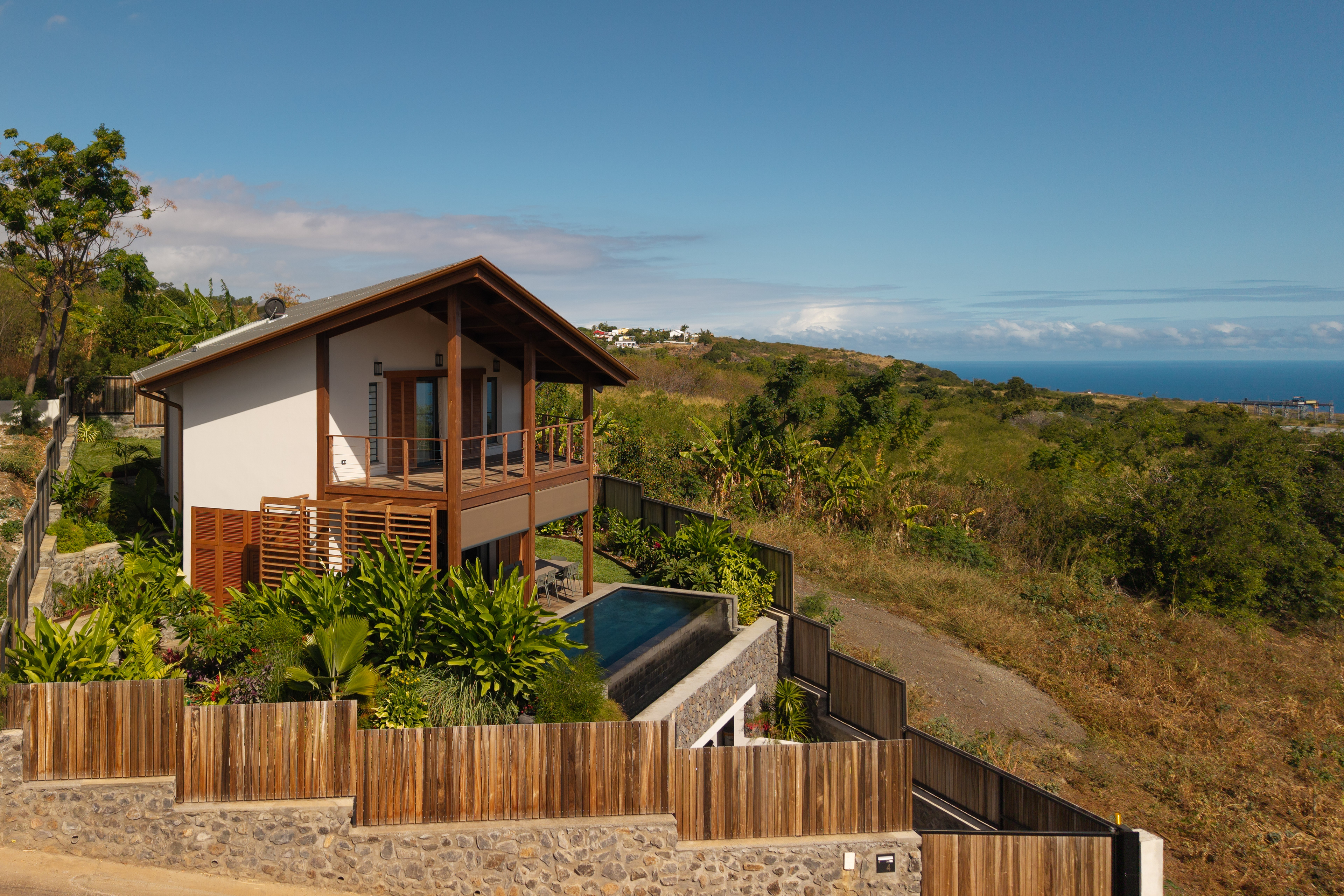 Photographie architecture tropicale réunion 974 Beauvillain maison cbo Territoria