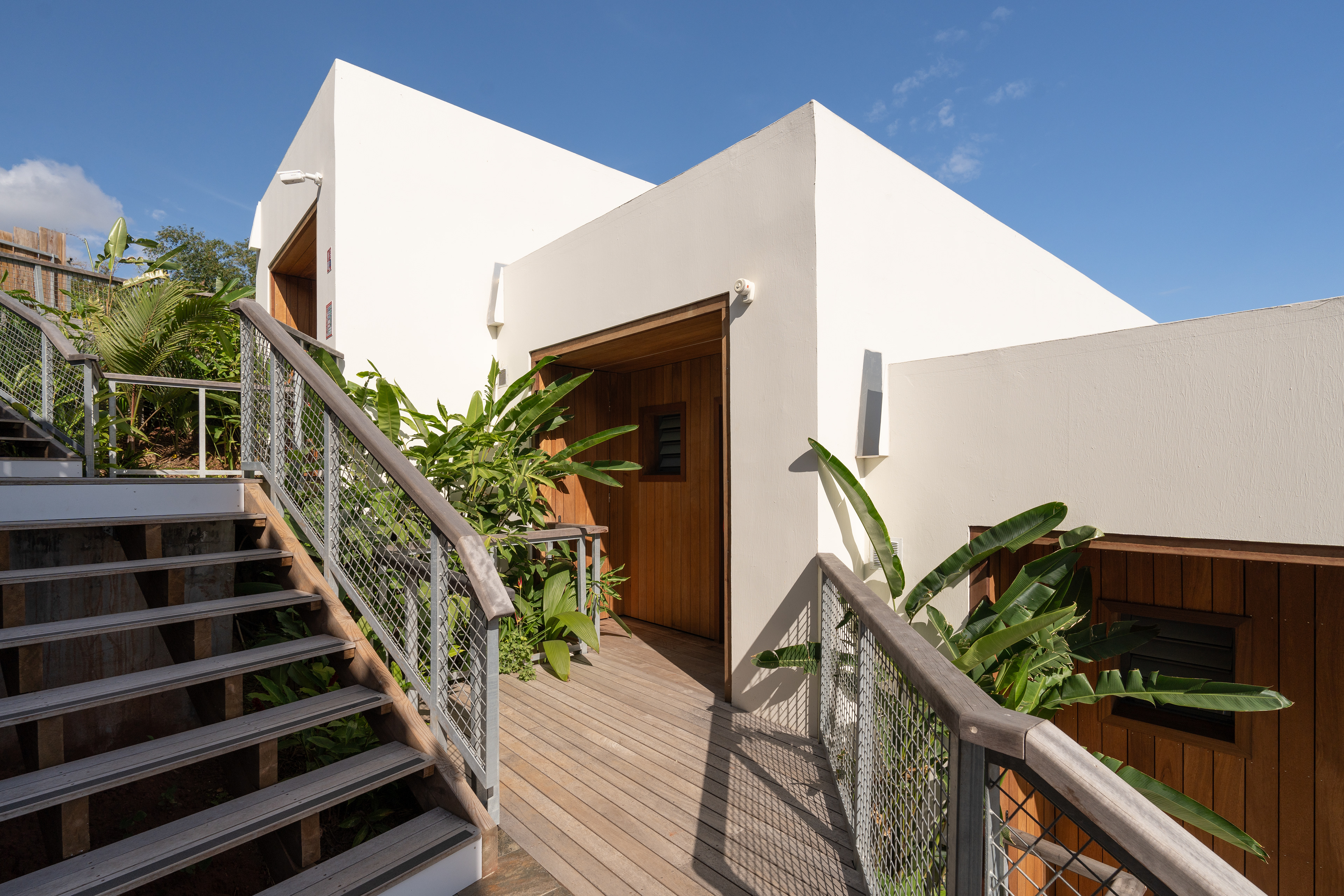 Photographie architecture tropicale réunion 974 Lotek Papangue hotel spa tourisme