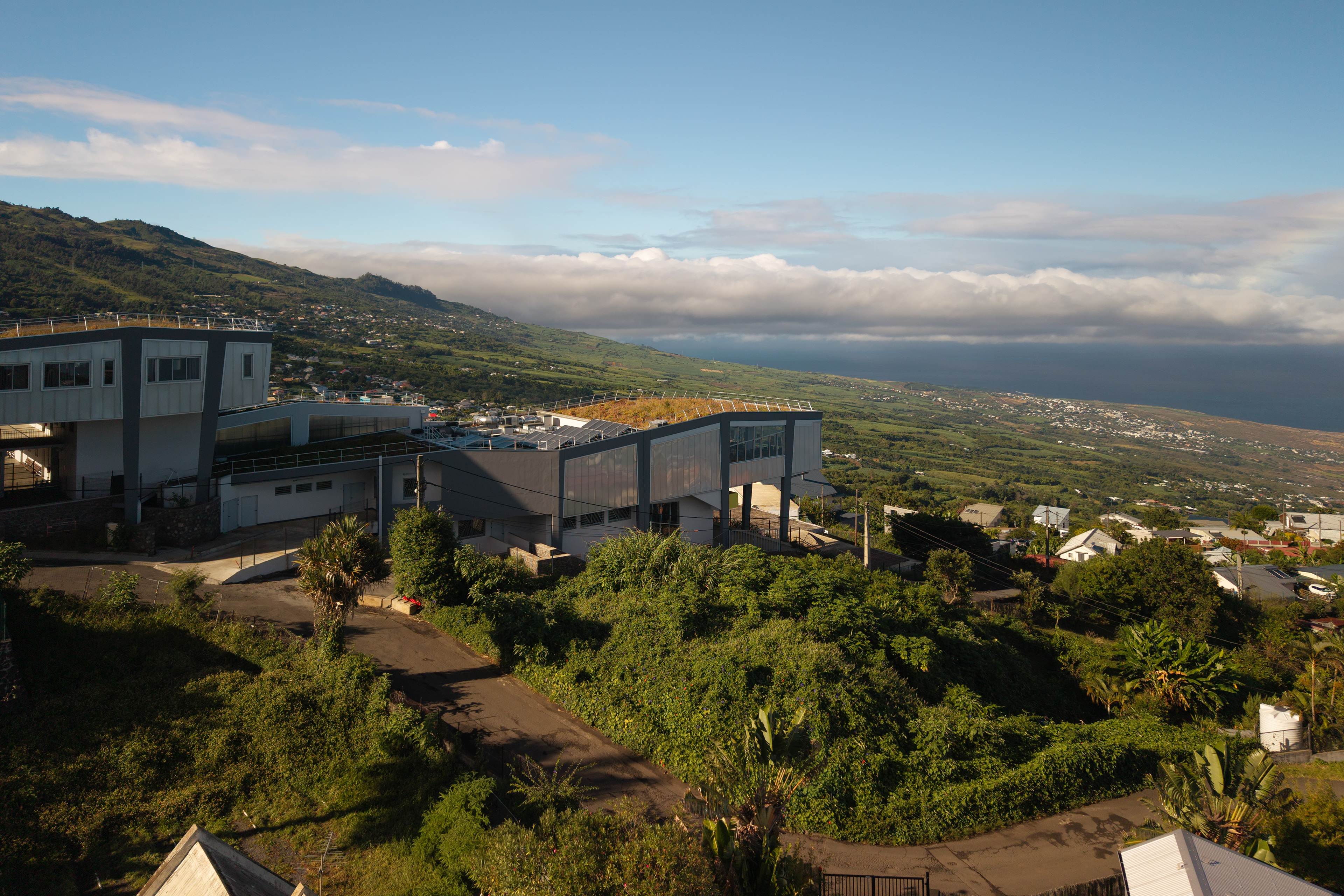 Photographie architecture tropicale réunion 974 chaloupe saint-leu harry gruchet co-architectes 