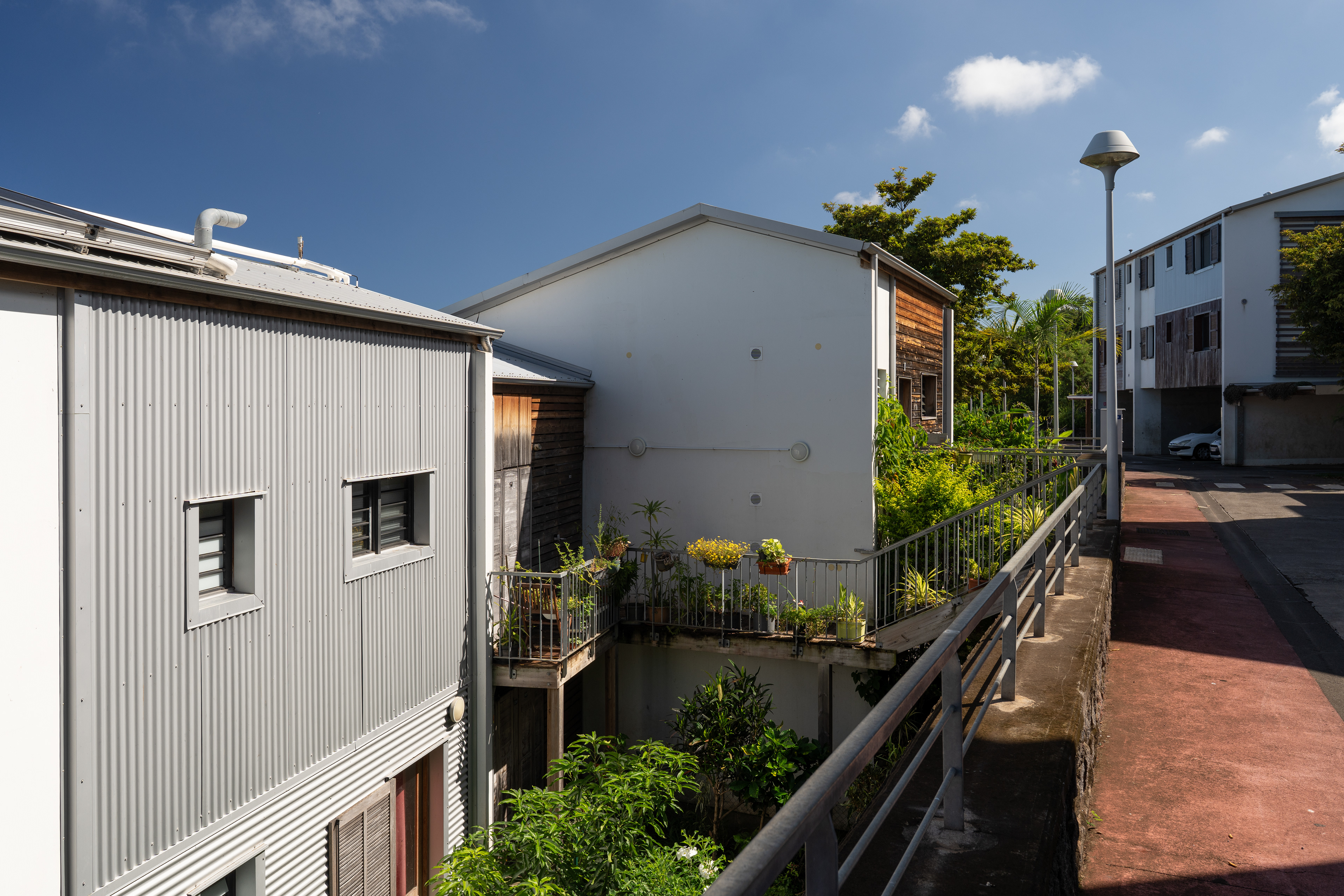 Photographie architecture réunion 974 RESIDENCE PETIT CANAL CO-ARCHITECTES SODEGIS COLIMACONS