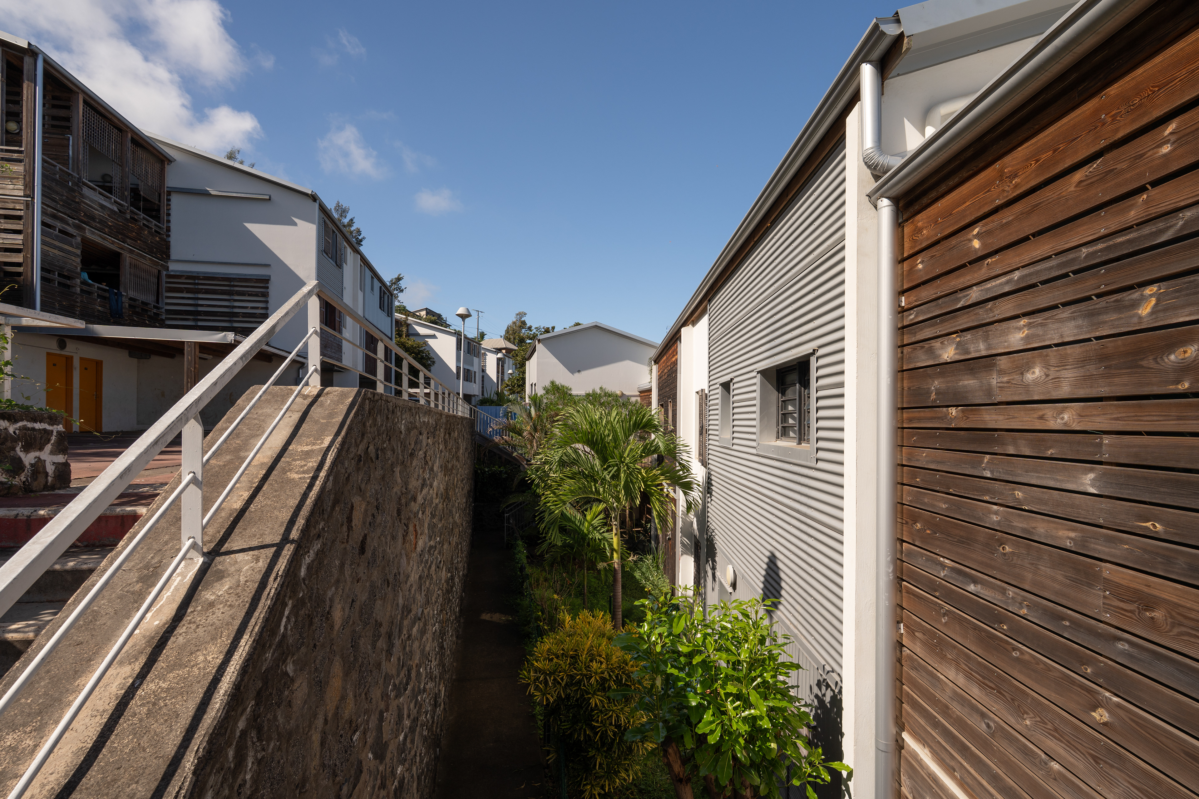 Photographie architecture réunion 974 RESIDENCE PETIT CANAL CO-ARCHITECTES SODEGIS COLIMACONS
