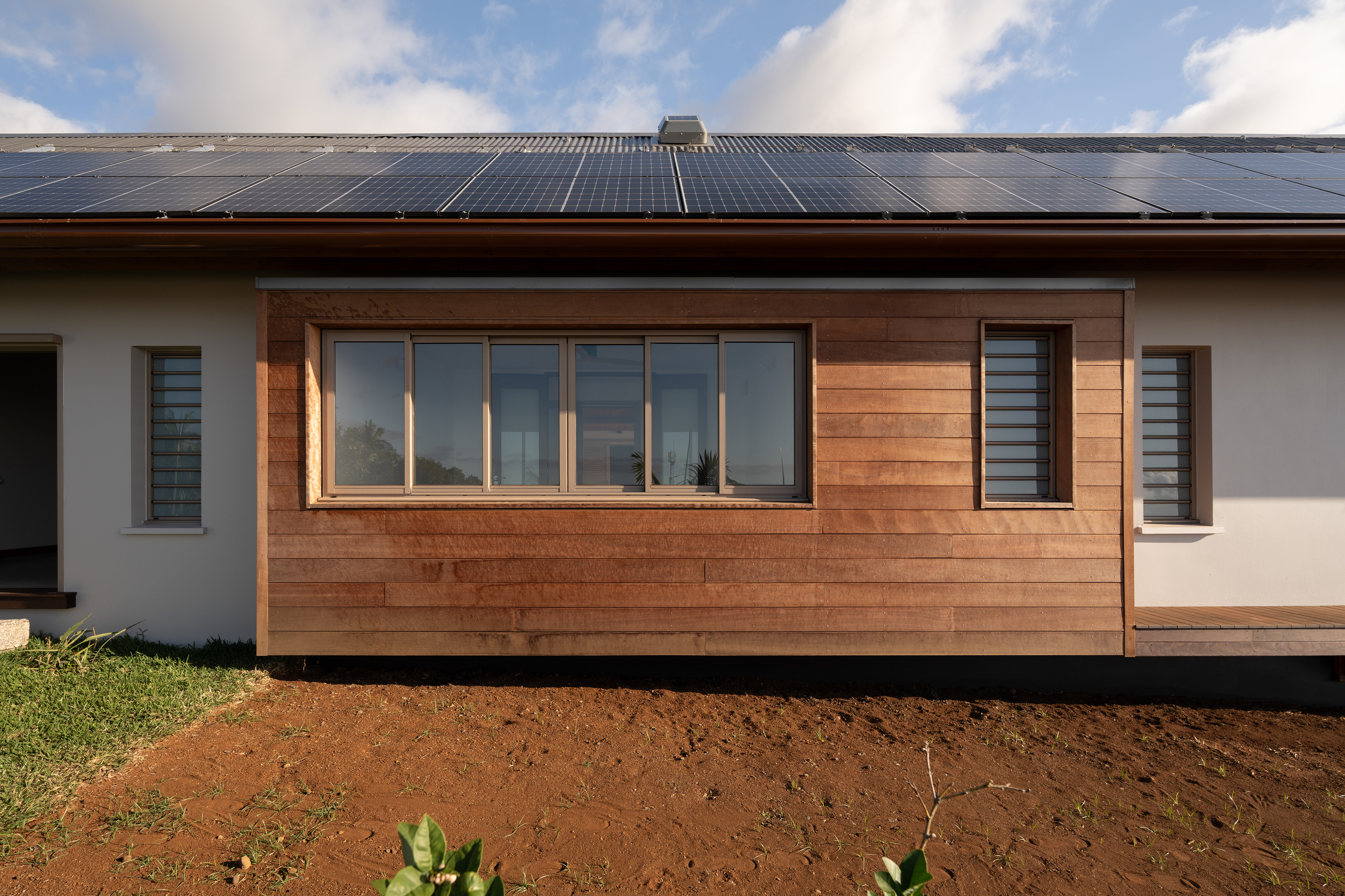 Photographie architecture tropicale réunion 974 Beauvillain maison bioclimatique