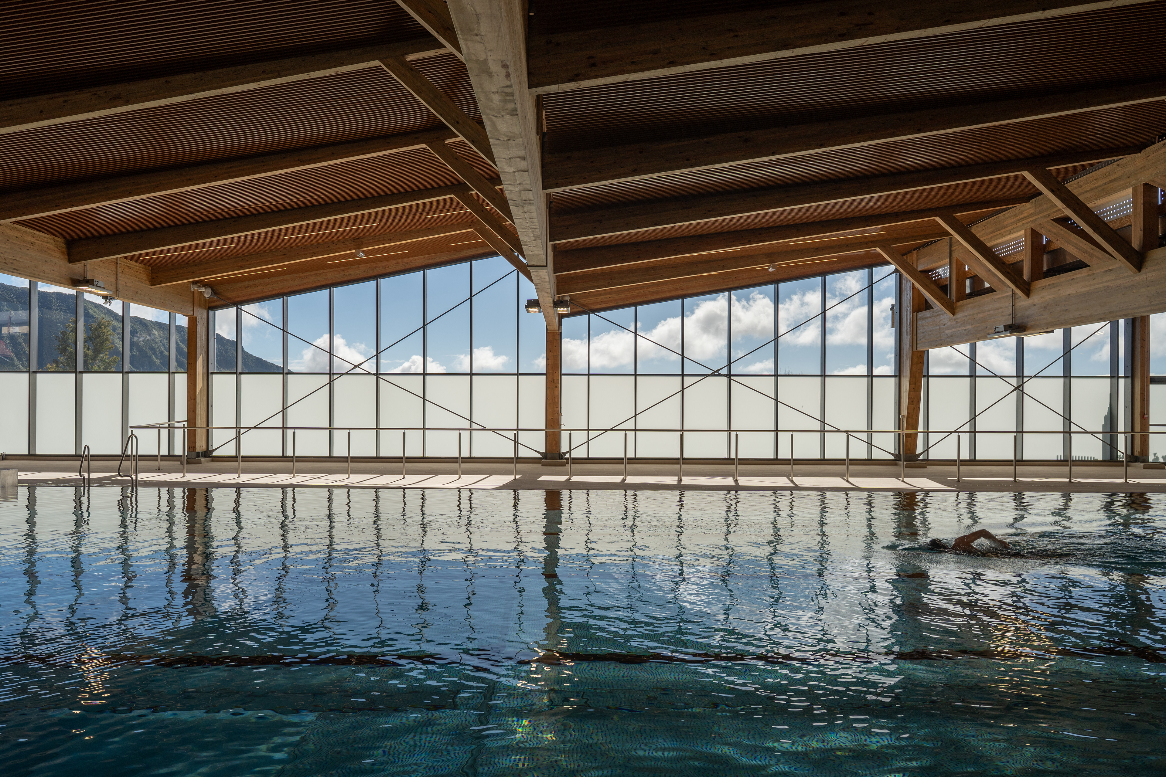 Photographie architecture paysage réunion 974 lab ilet du centre plaine palmistes piscine couverte