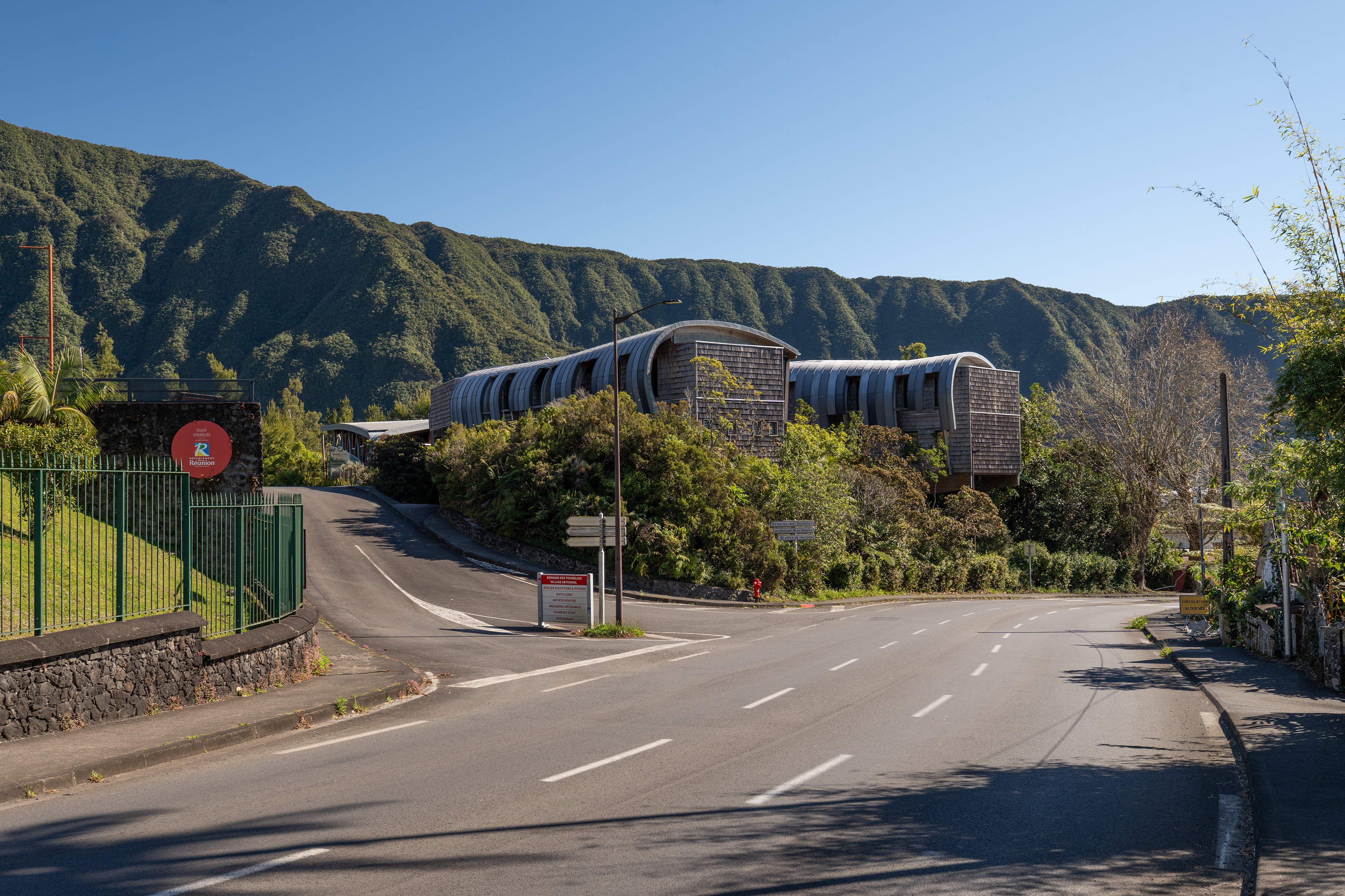 Photographie architecture tropicale réunion 974 maison parc national Lab Leu