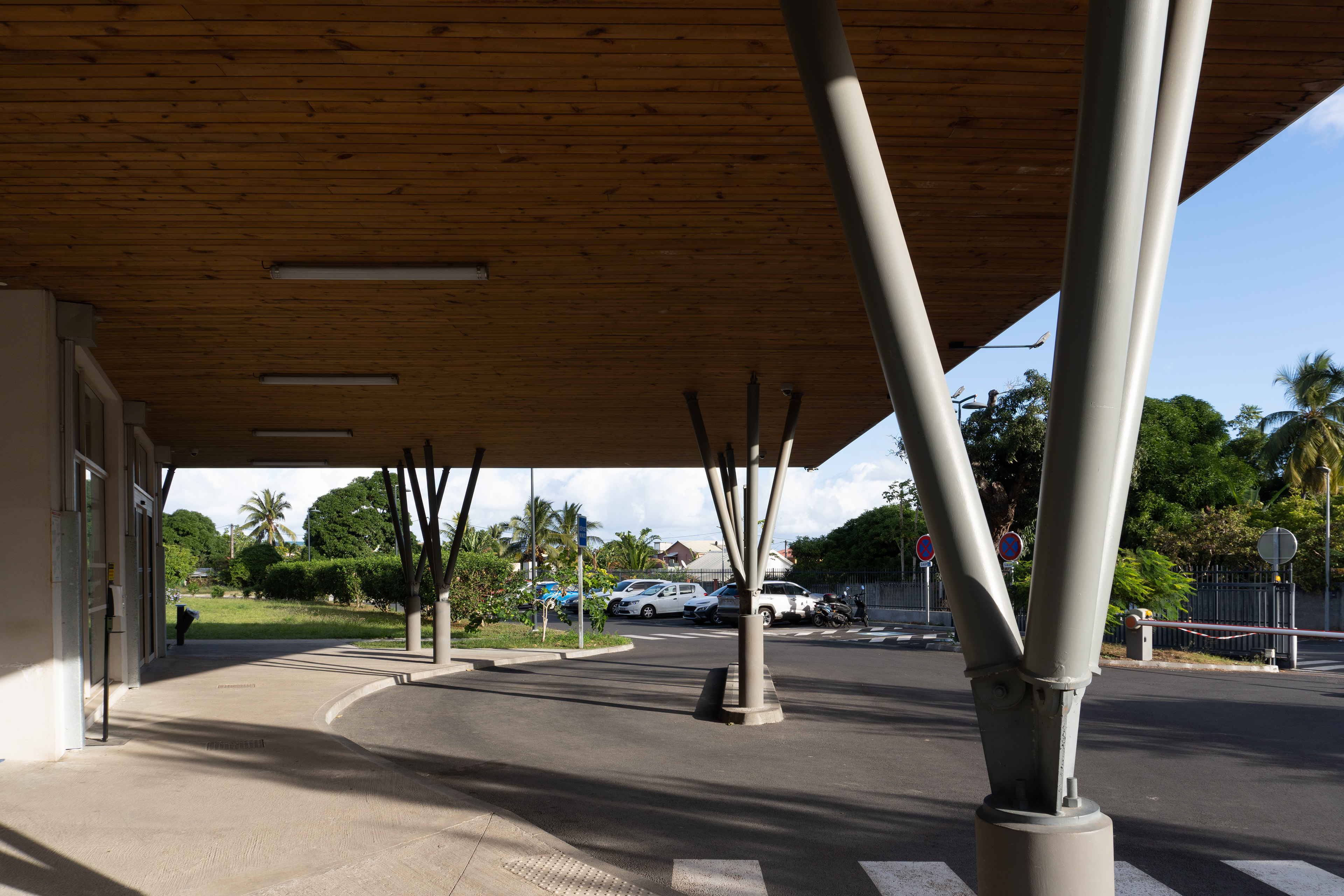 Photographie architecture tropicale mayotte 976 chm pamandzi 