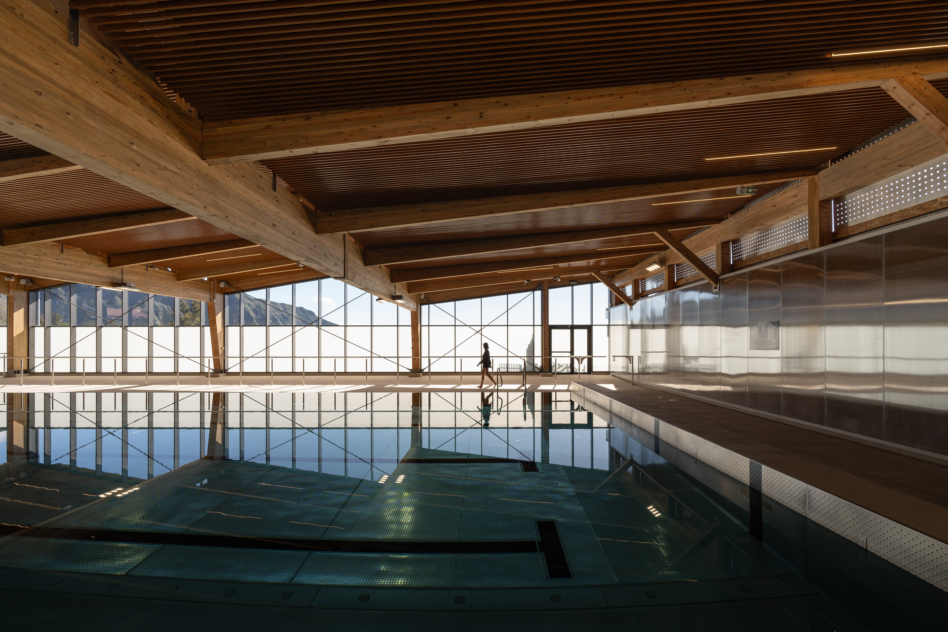 Photographie architecture paysage réunion 974 lab ilet du centre plaine palmistes piscine couverte