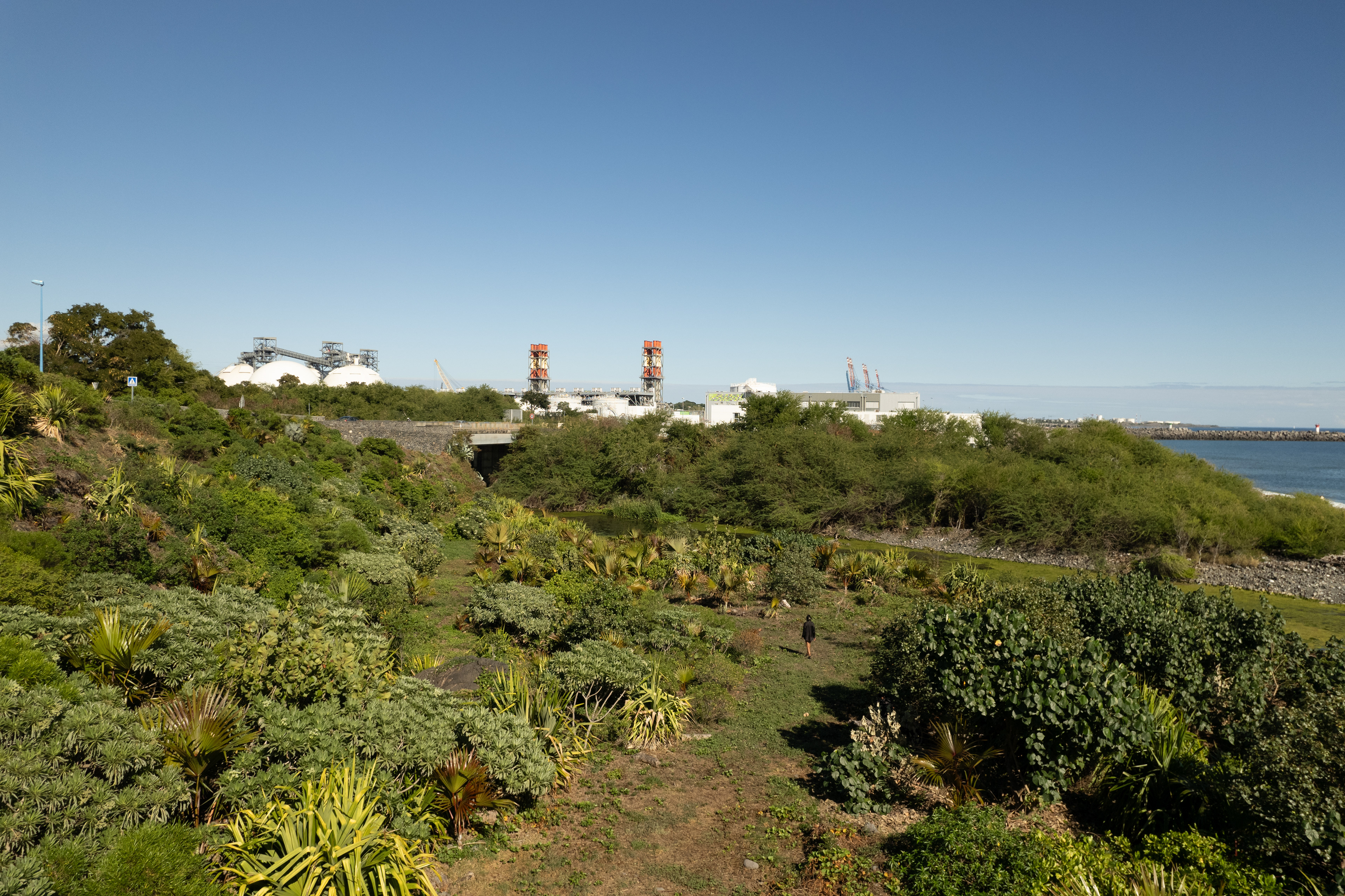 Photographie architecture paysage réunion 974 leu ilet du centre LaPossession Berges littoral