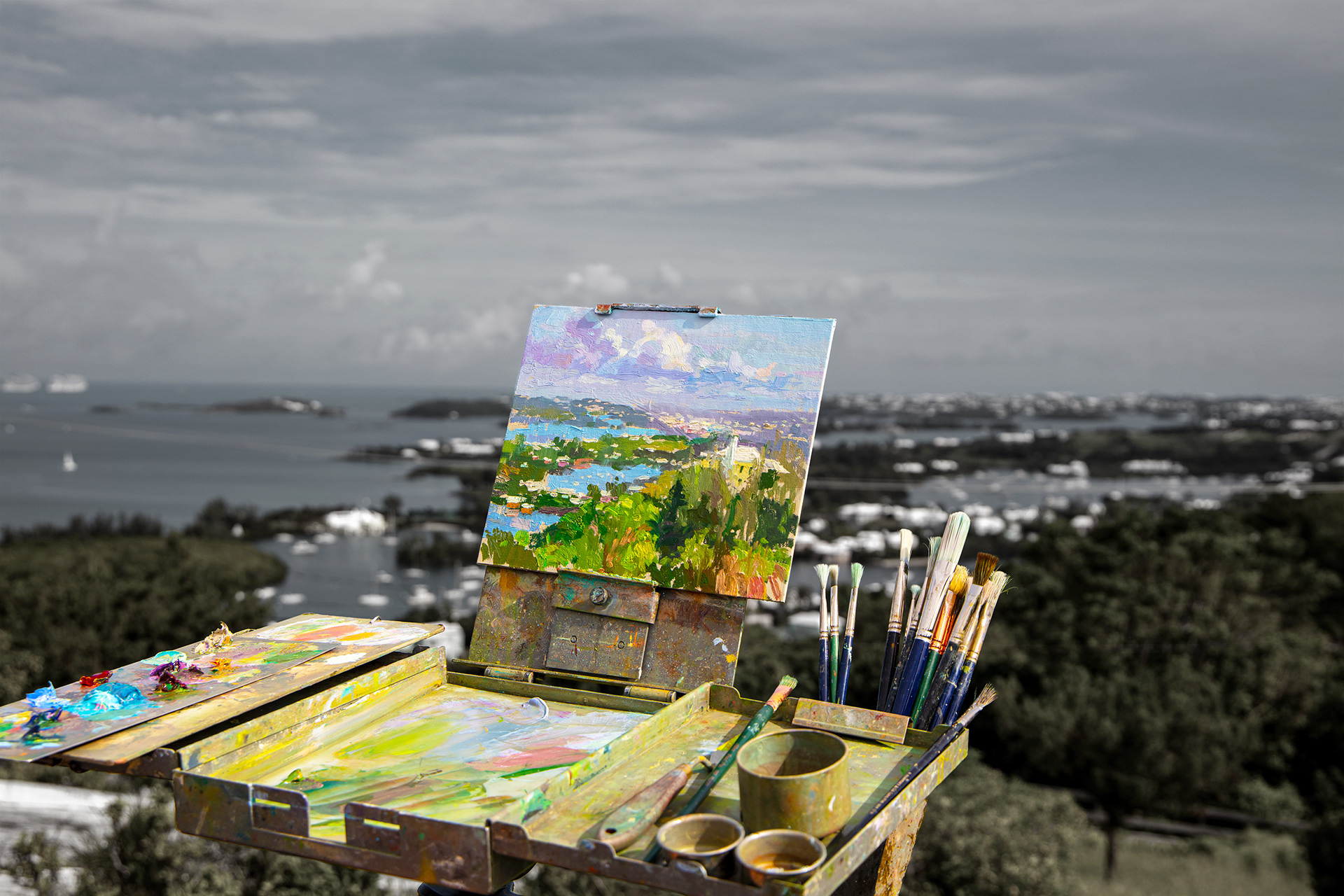 Bermuda Painting