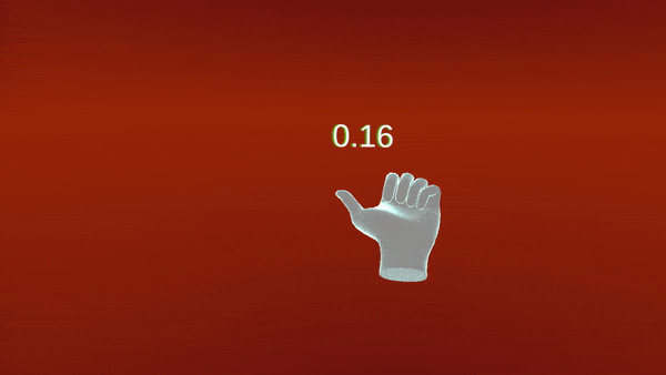 HAND MOVEMENT VIA SHOULDER JOINT