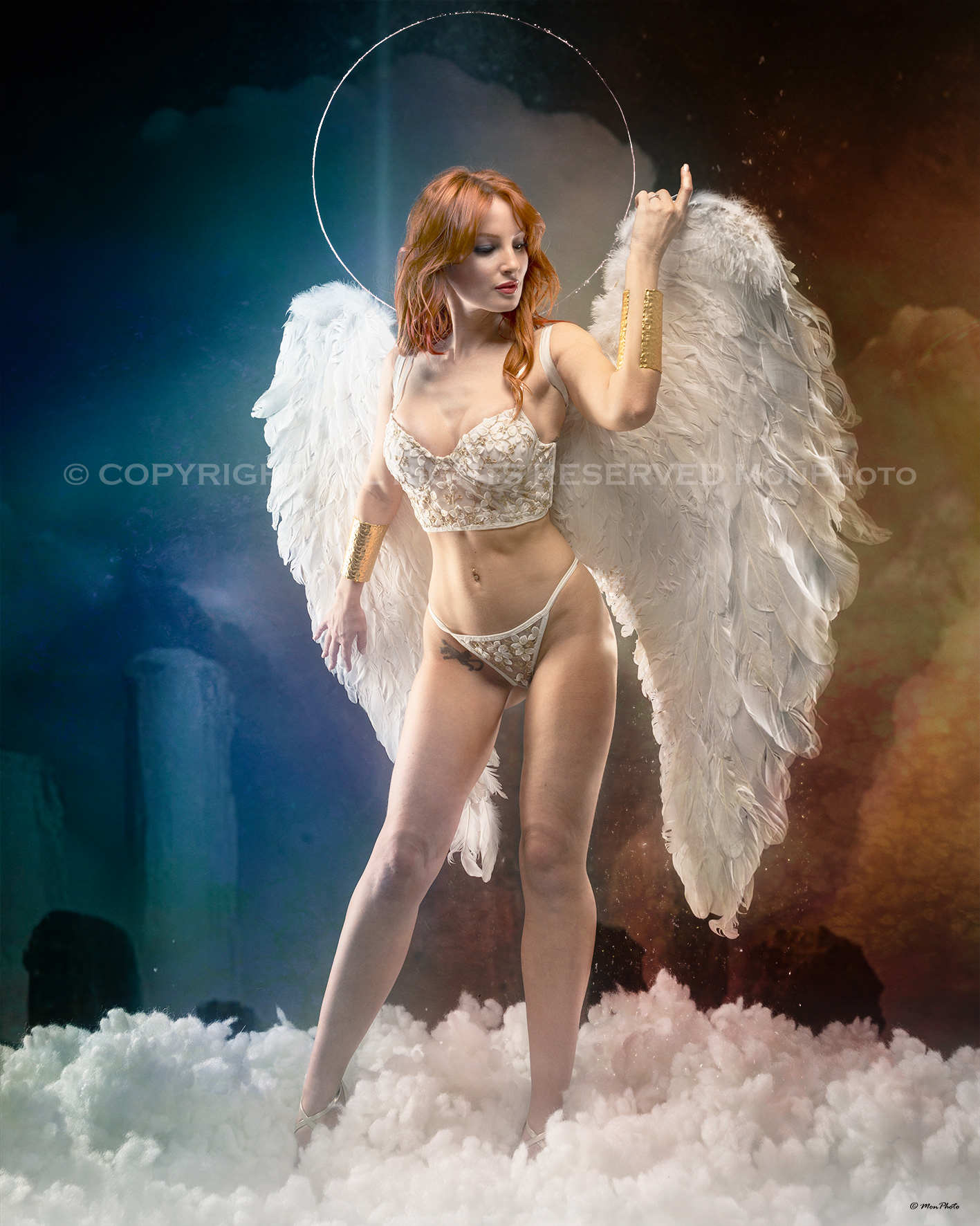 MISTICA ANGEL IN BLUERED