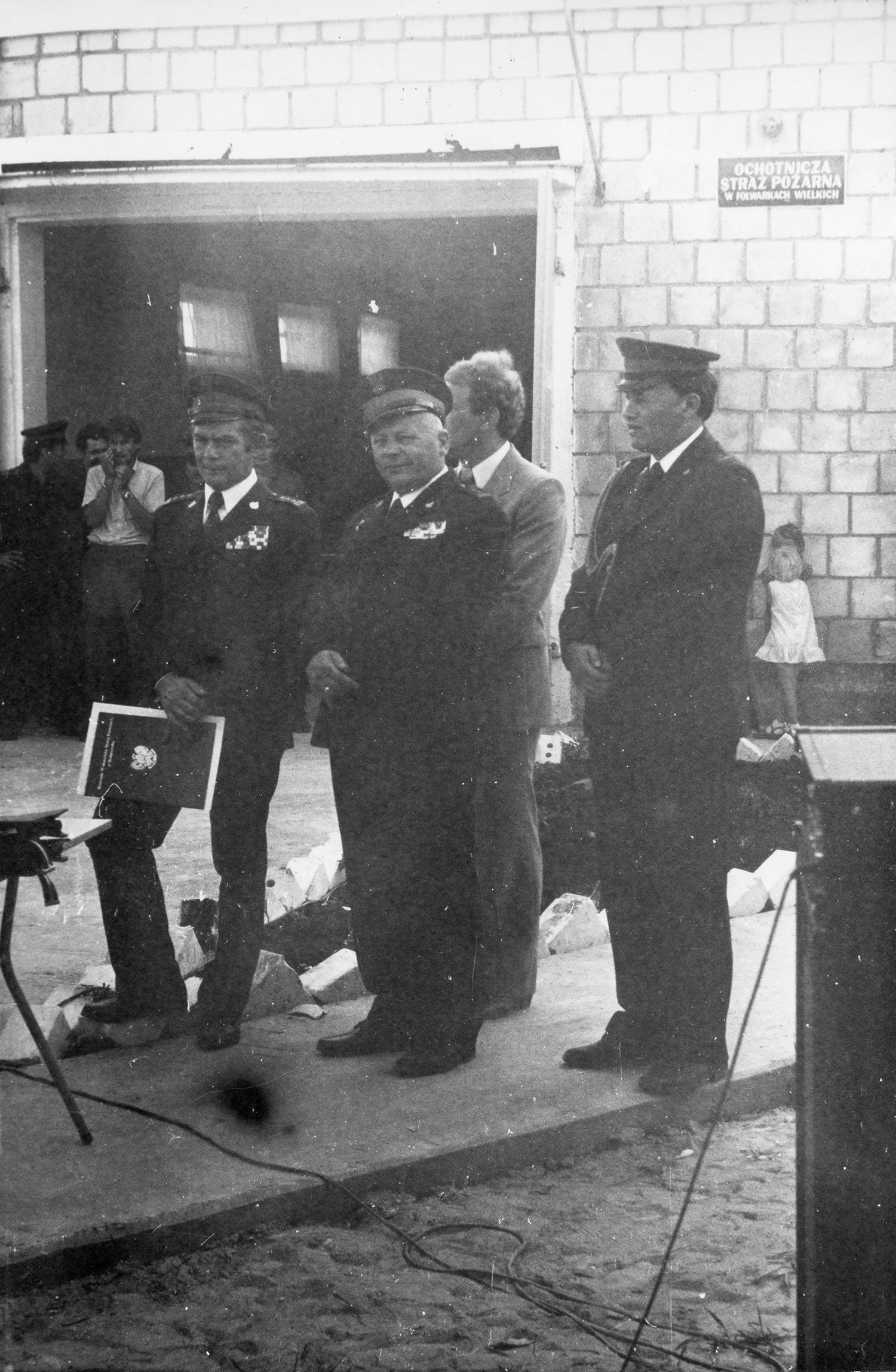 1982.08.21 | Otwarcie Strażnicy w Folwarkach Wielkich | z arch. Urzędu Miejskiego w Zabłudowie