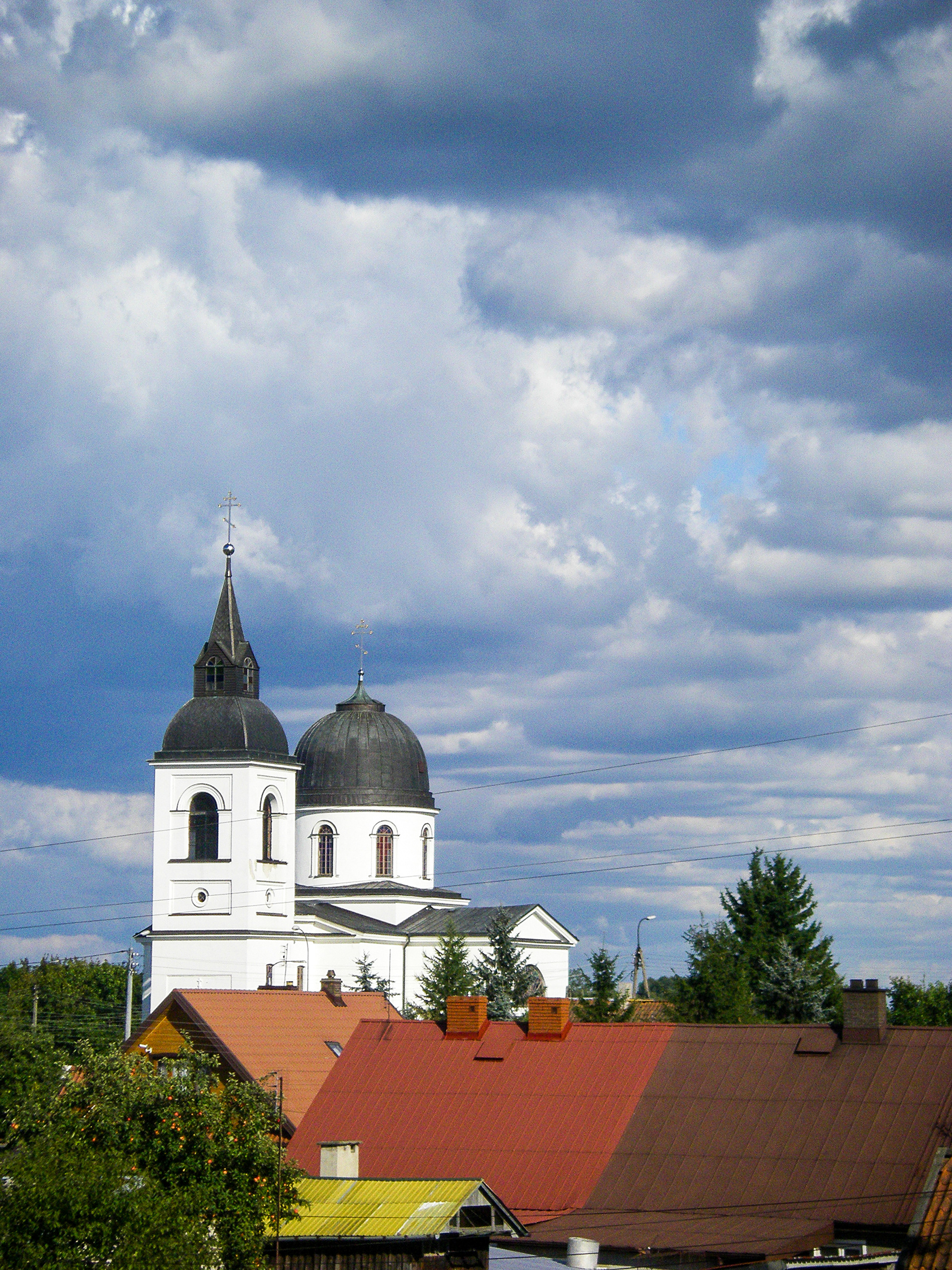 2014.08.28 | Cerkiew pw. Zaśnięcia Najświętszej Marii Panny w Zabłudowie - widok ogólny | fot. Małgorzata Kasperowicz