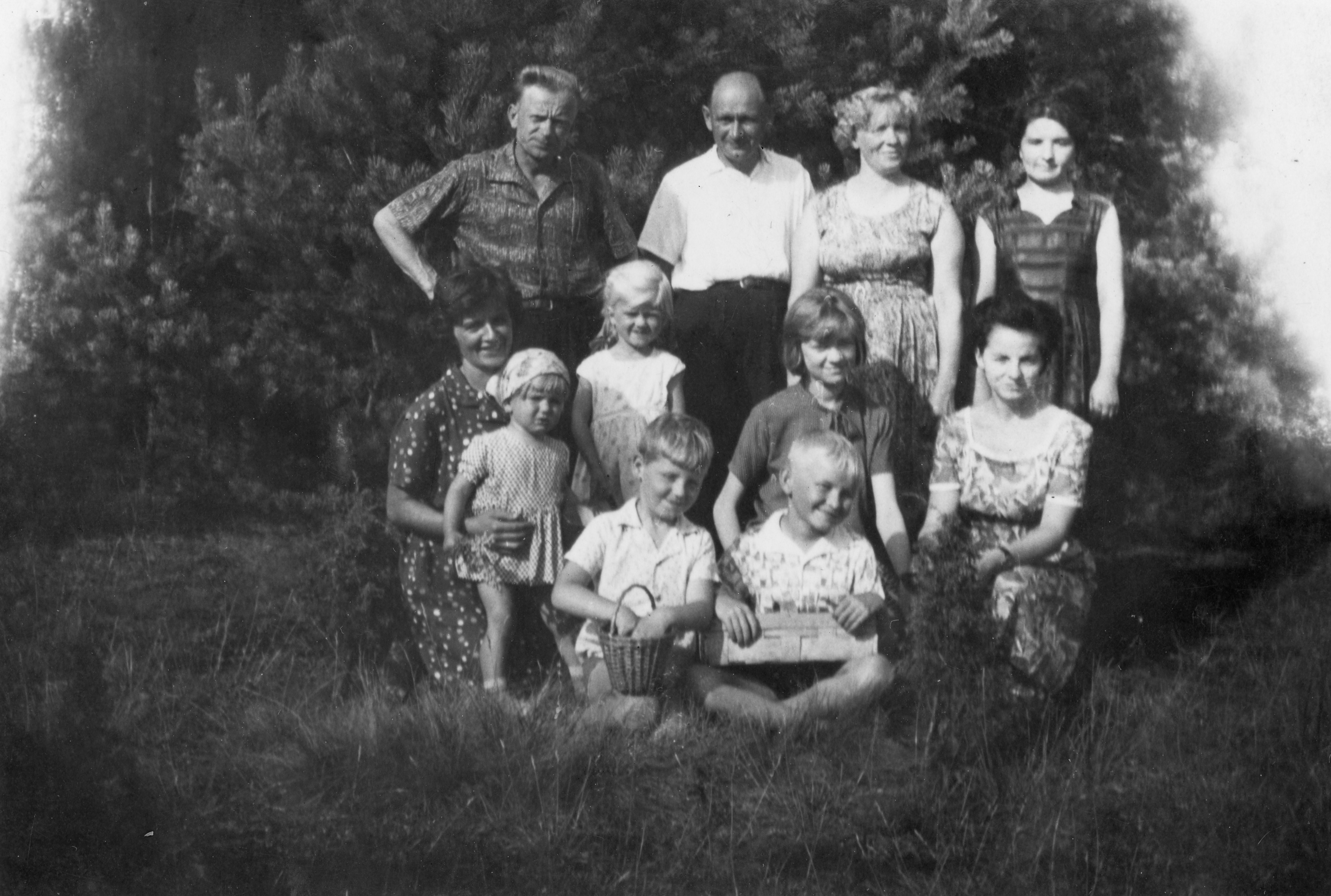 Lata 60. XX wieku (I poł.) | Rodziny Państwa Stelmachów i Więsławów | z arch. Tadeusza Stelmacha