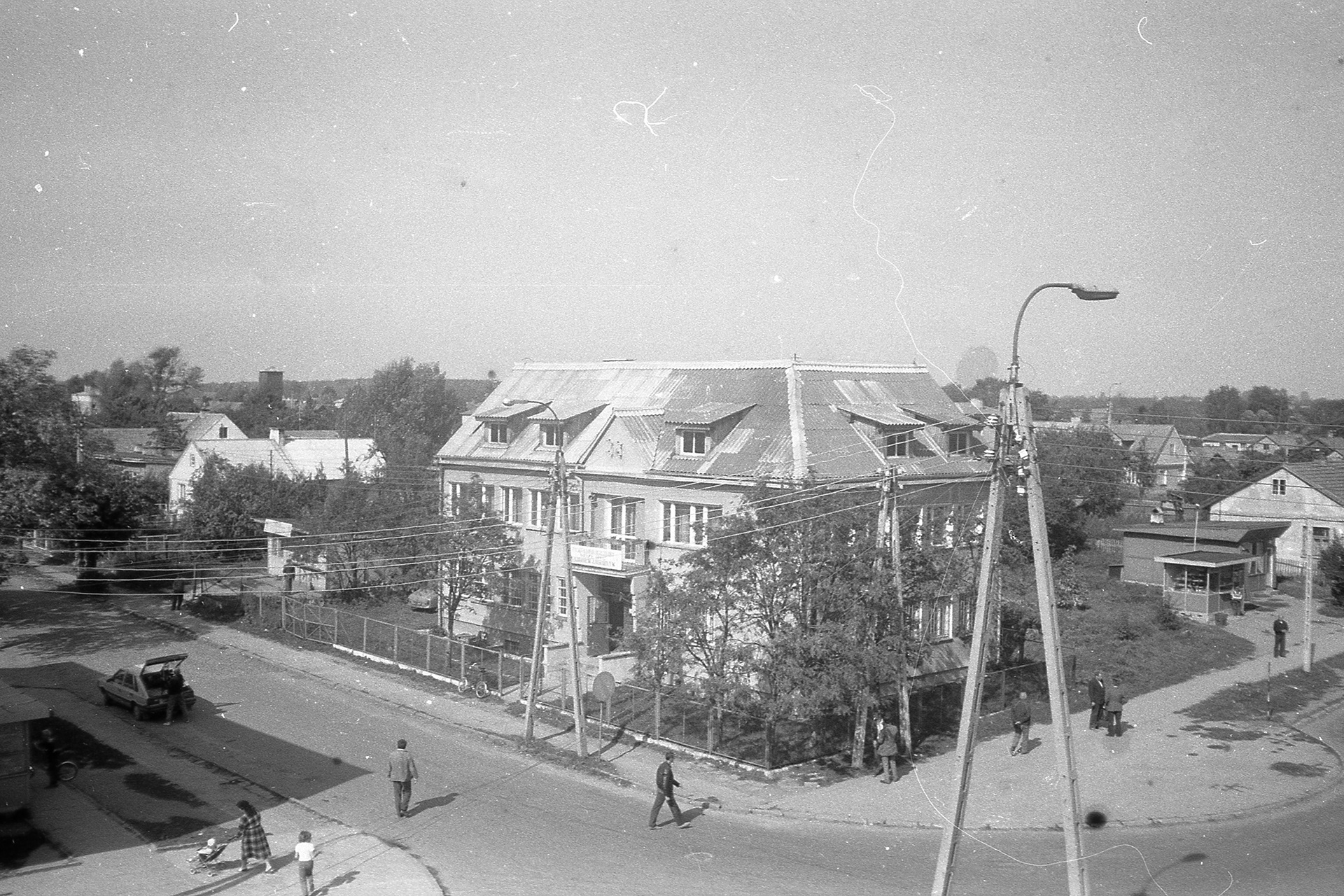 1989.09.18 | Podlasko-Mazurski Bank Spółdzielczy w Zabłudowie przy ul. Surażskiej 2 | z arch. MOAK