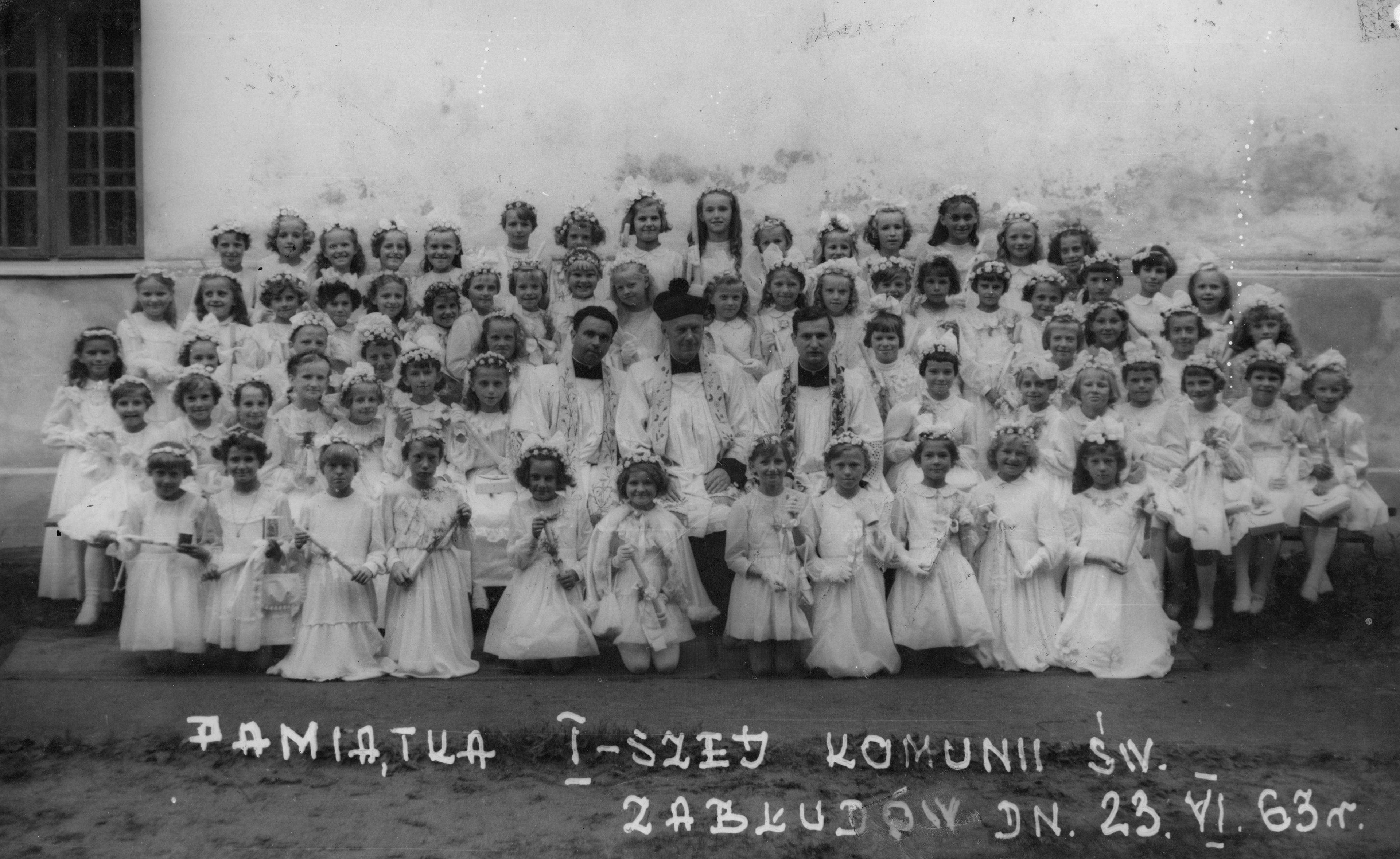 1963.06.23 | Pamiątka Pierwszej Komunii Świętej | z arch. Teresy Żyłkiewicz