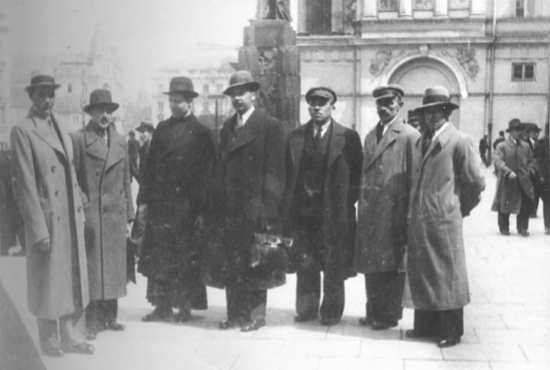 1934 | Zabłudowianie na pielgrzymce w Wilnie | z arch. Zofii Polikarp