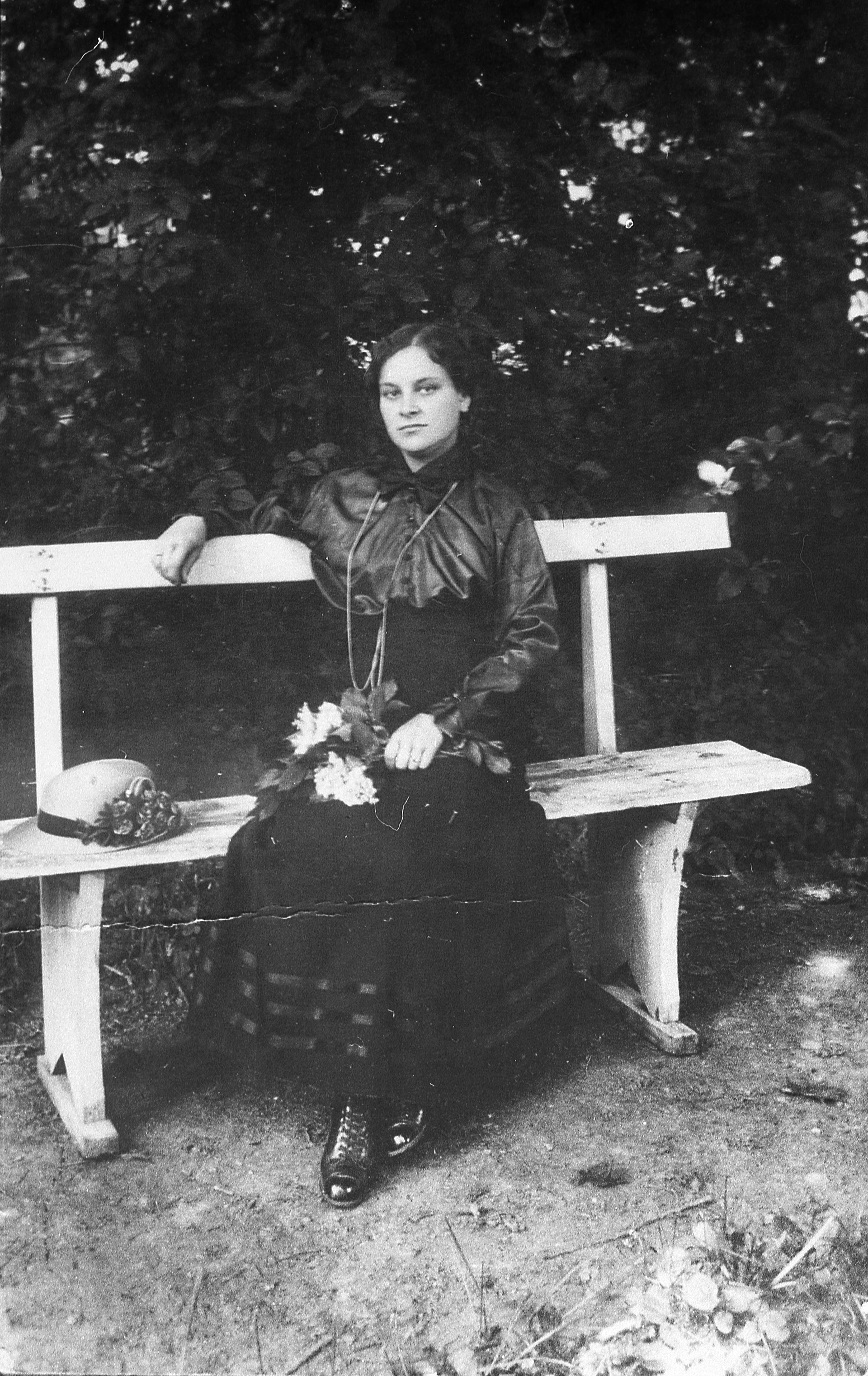 1916 | Leontyna Godlewska - nauczycielka Publicznej Szkoły Powszechnej w Zabłudowie | z arch. MOAK