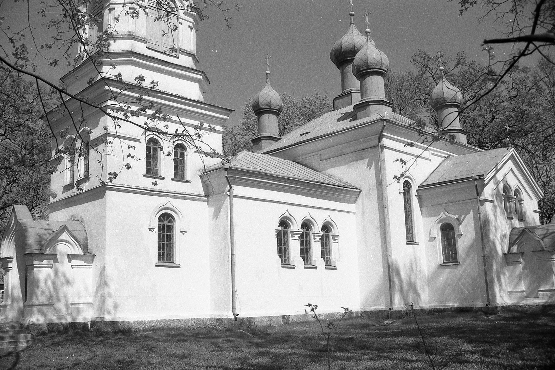 Lata 90. XX wieku | Cerkiew Świętych Kosmy i Damiana w Rybołach | z arch. MOAK