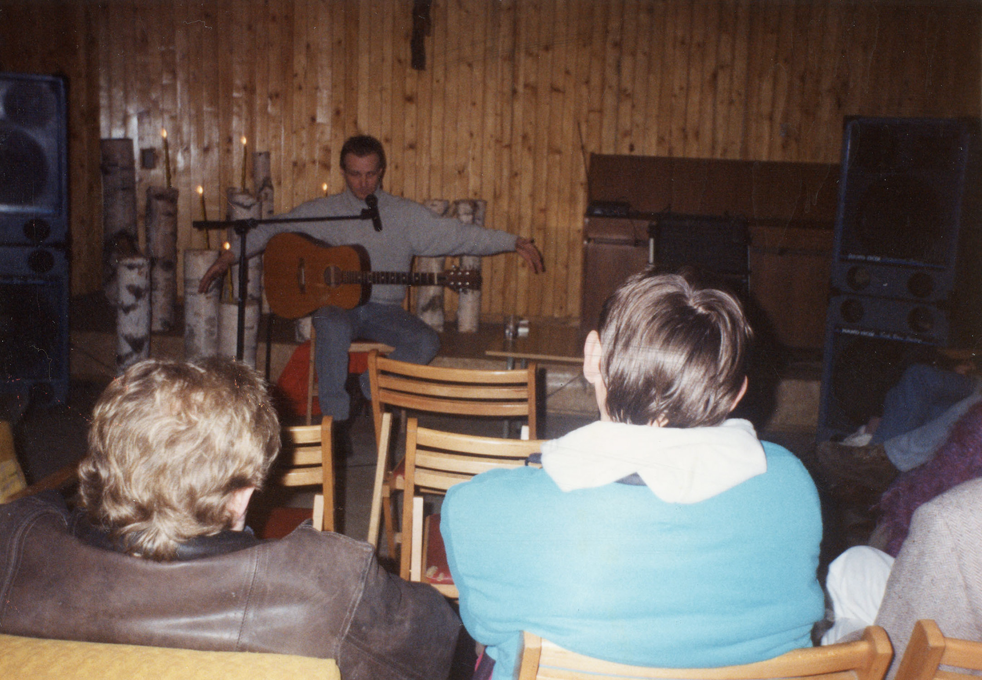 1997.02.23 | Recital poezji śpiewanej Marka Chomko - "Klub pod Burmistrzem" w Zabłudowie | z arch. MOAK
