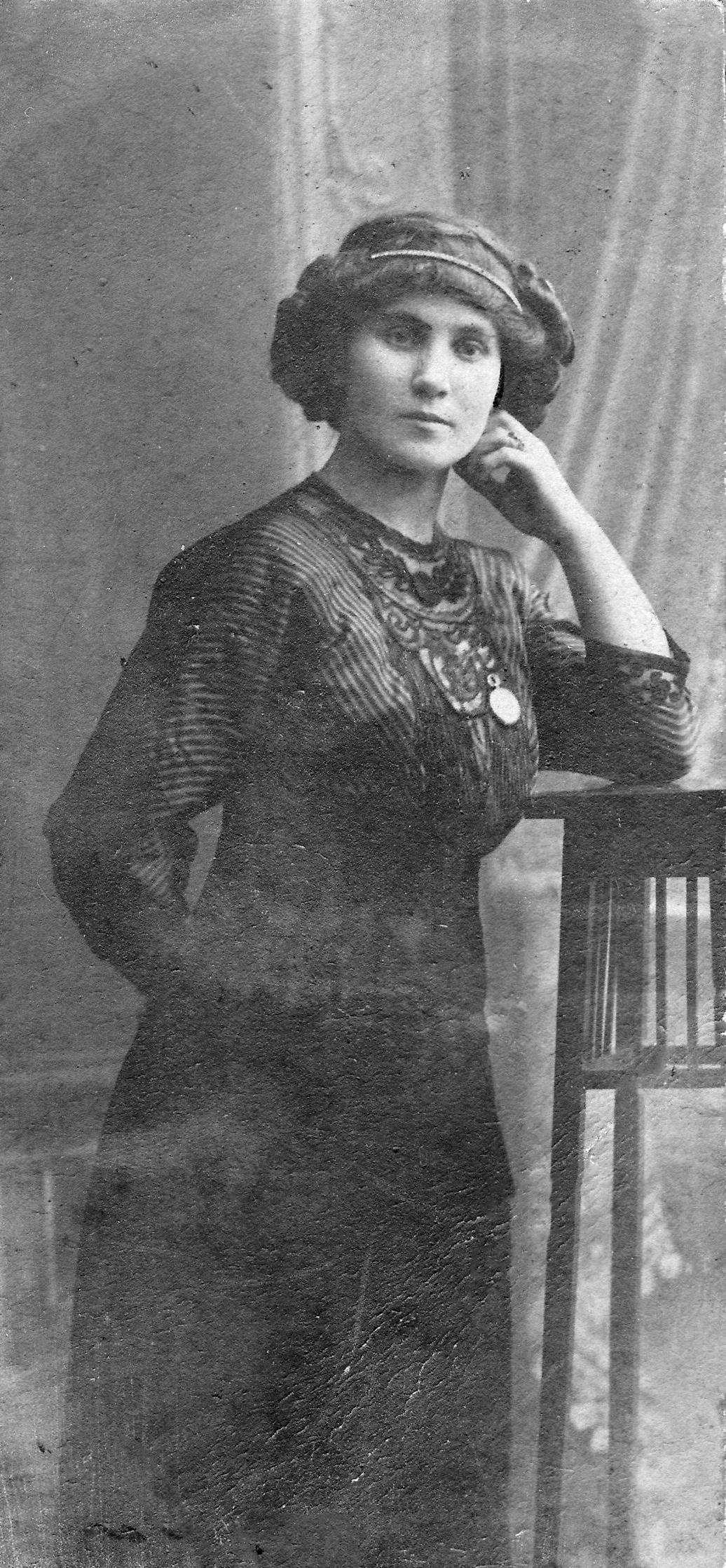 1911 | Bronisława Gawinowa z d. Lewkowicz | z arch. Grażyny Zakrzewskiej-Dąb