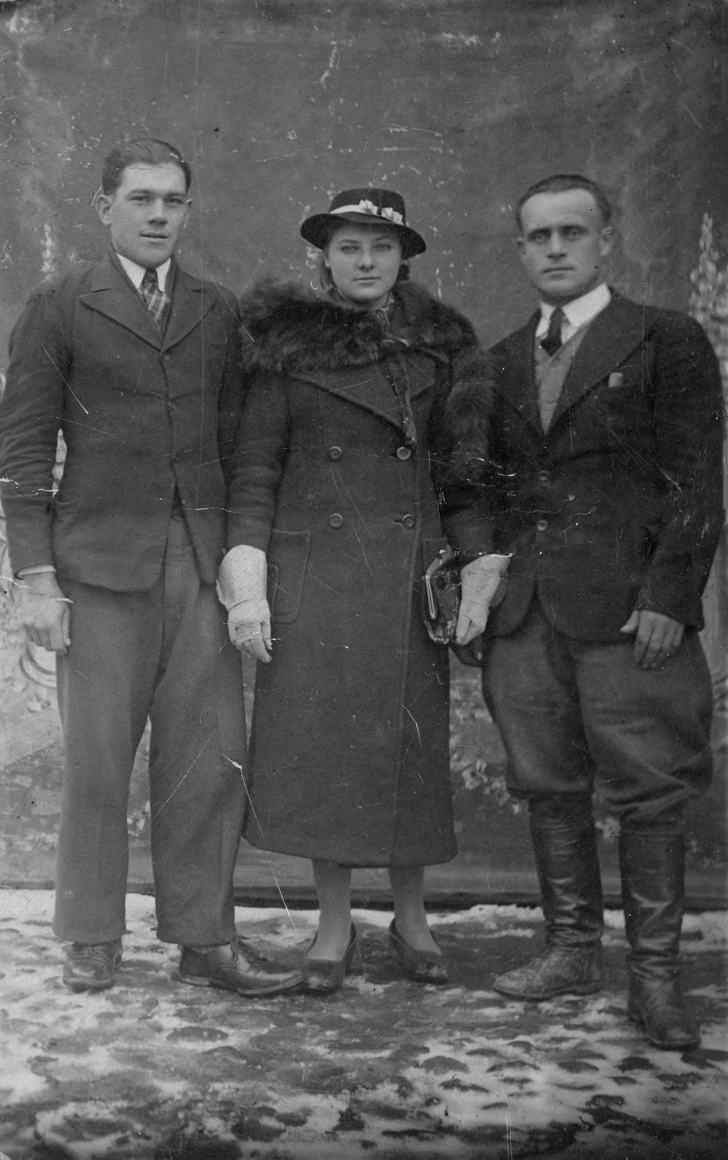 Lata 40. XX wieku | Bronisława Parafianowicz - ur. 27 XI 1920 r. w Gnieciukach | z arch. Tadeusza Jarosławskiego