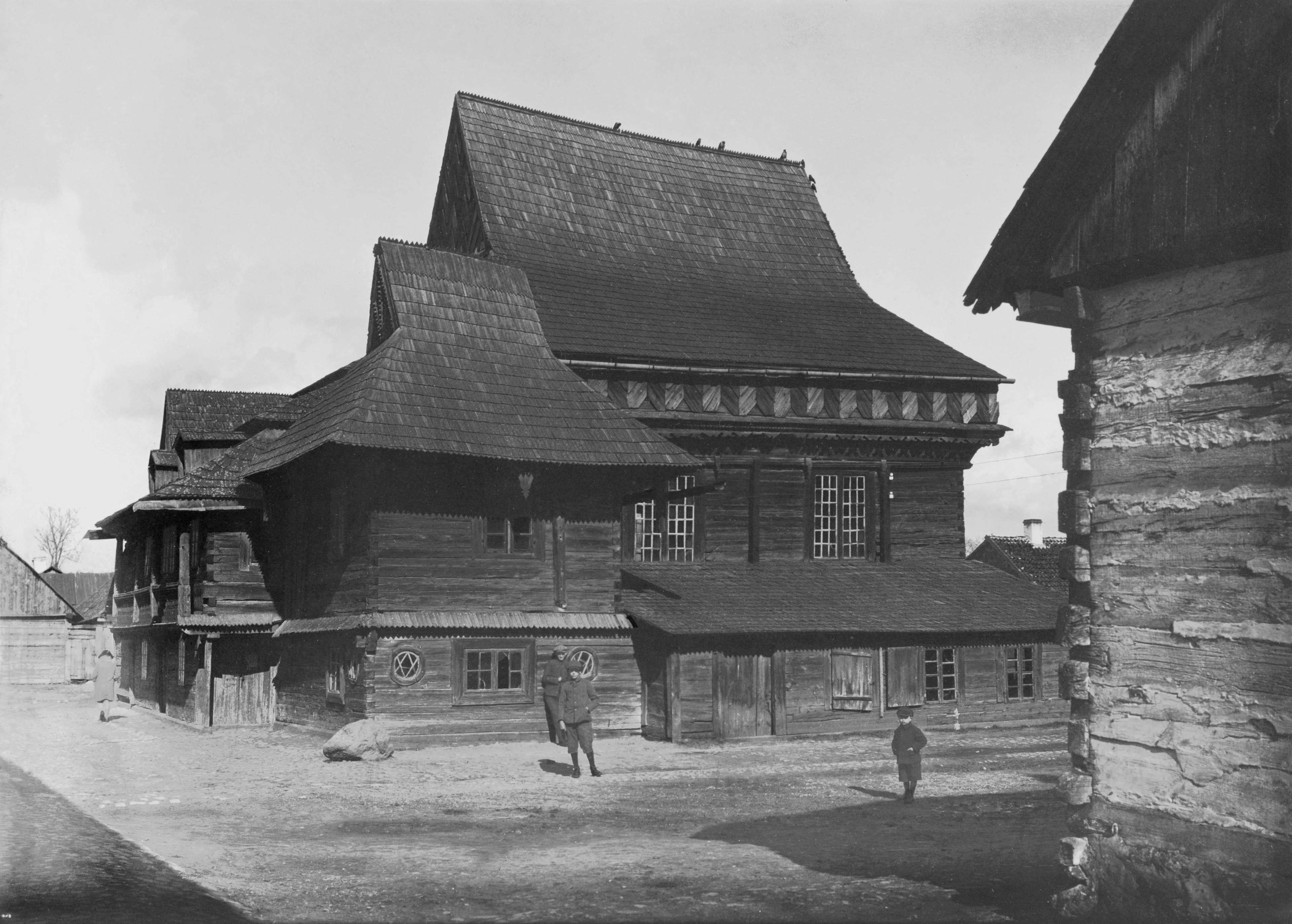 Lata 30. XX wieku | Synagoga w Zabłudowie | z arch. Tomasza Wiśniewskiego