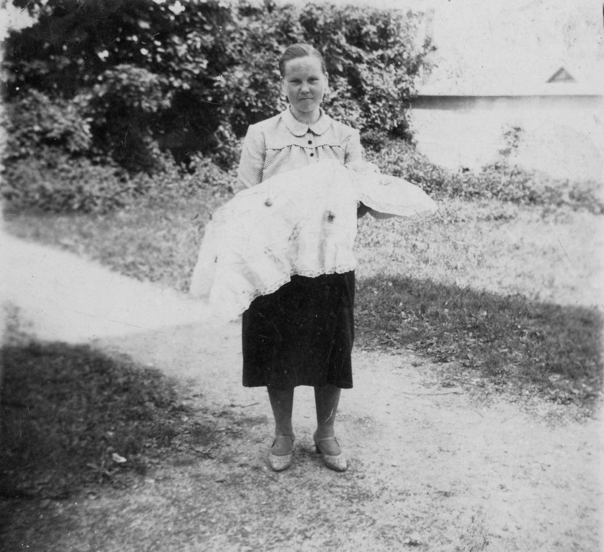 1954 | Stanisława Rogucka z synem Kazimierzem | z arch. Czesławy Siekluckiej