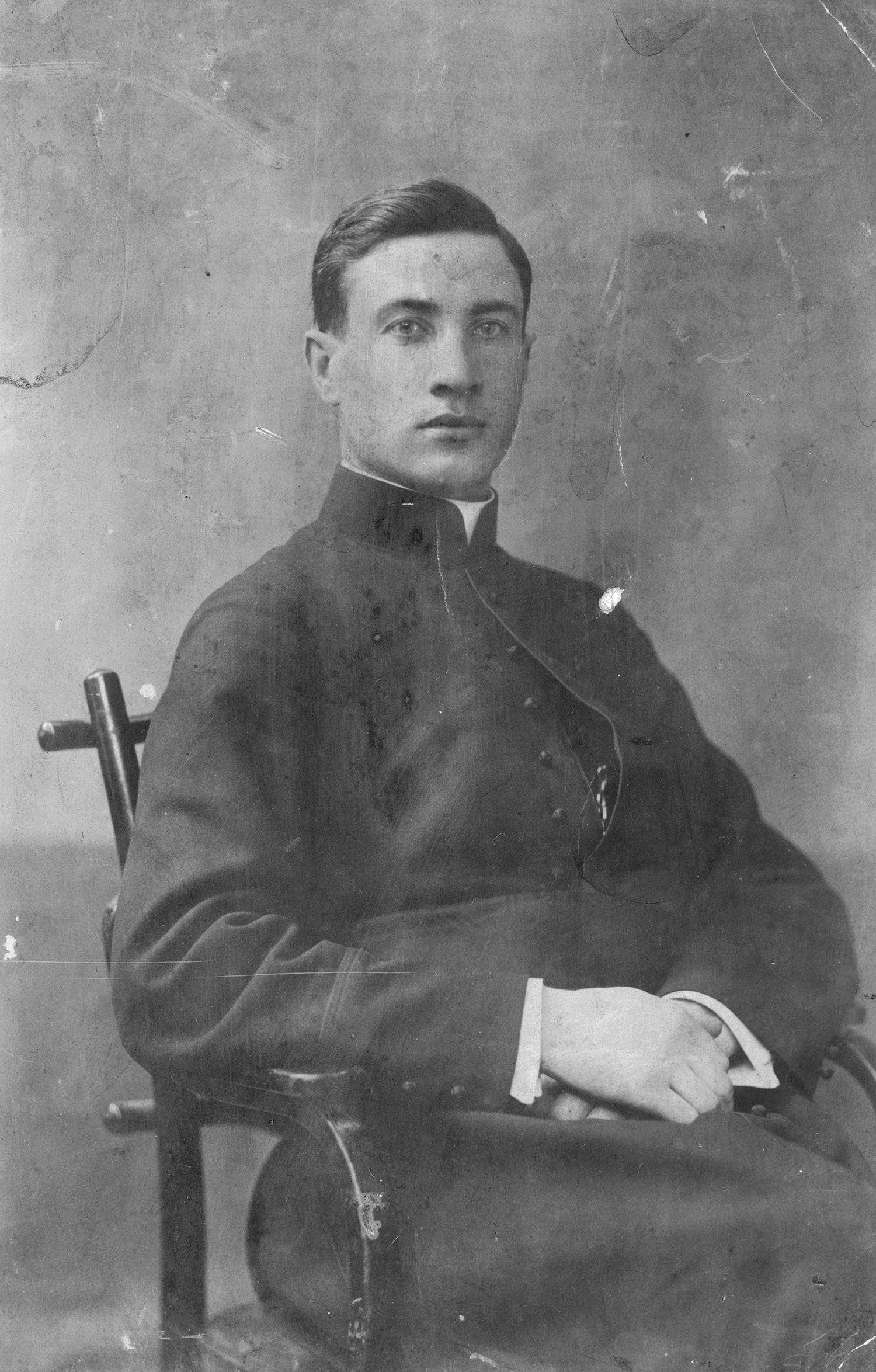 Lata 20. XX wieku | ks. Alfons Borowski - wikariusz przy ks. Stanisławie Ignacym Nawrockim w latach 1919-1926, budowniczy kościoła w Tryczówce - aresztowany przez Niemców w ramach akcji skierowanej przeciwko polskiej inteligencji pod hasłem "Polenaktion", przetrzymywany i zamordowany 10.03.1943 r. w Lidzie na Białorusi | z arch. Barbary Sacharewicz