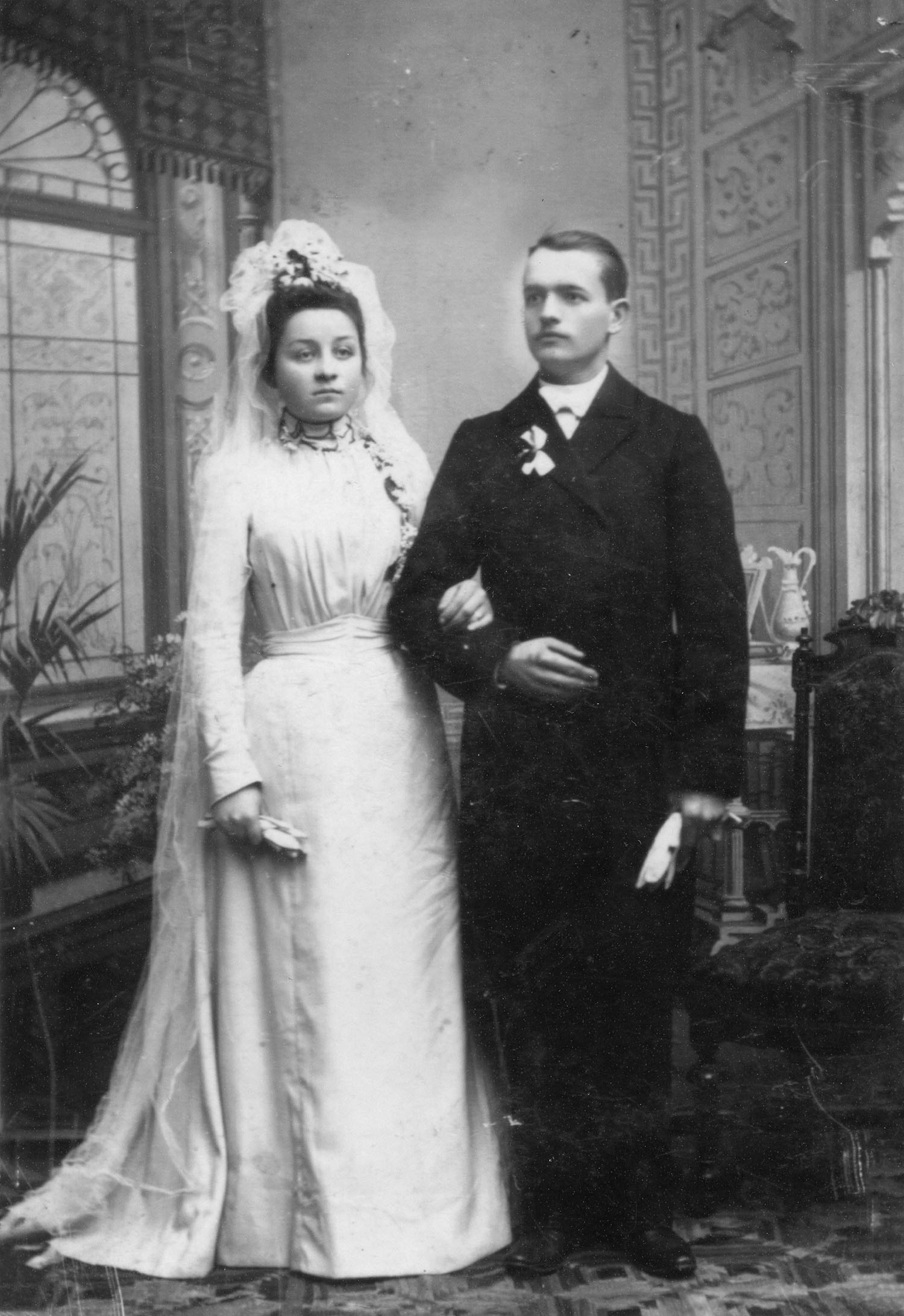 1902.11.19 | Ślub Michała Szyłkiewicza i Stefanii Klimowicz | z arch. Edwarda Nosorowskiego