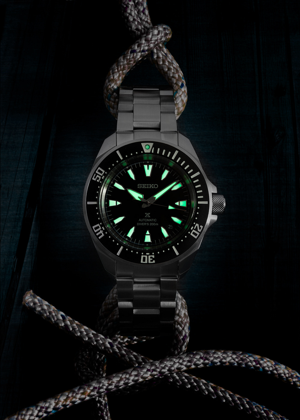 Nautical rope, luminova shot