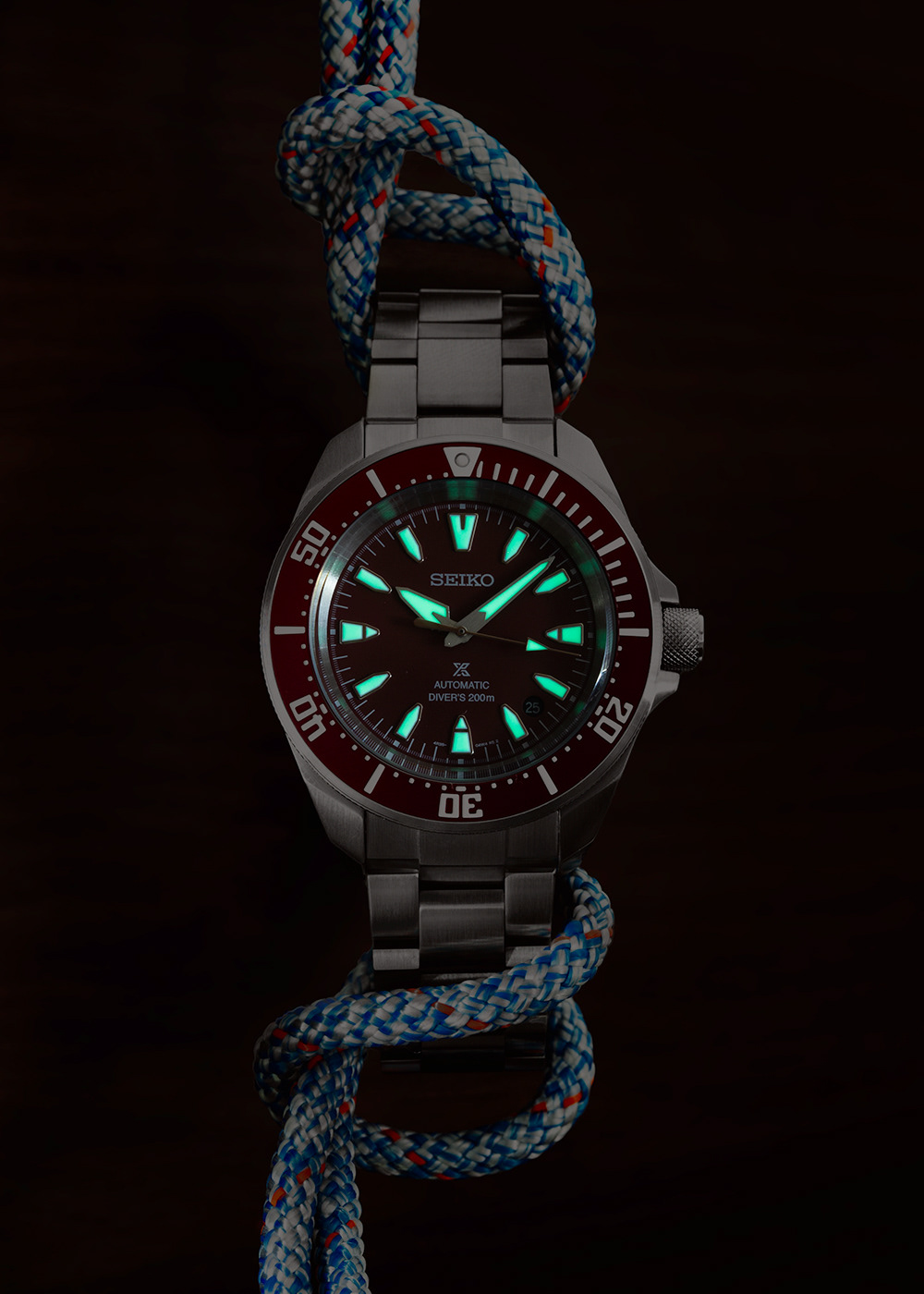 Nautical rope, luminova shot