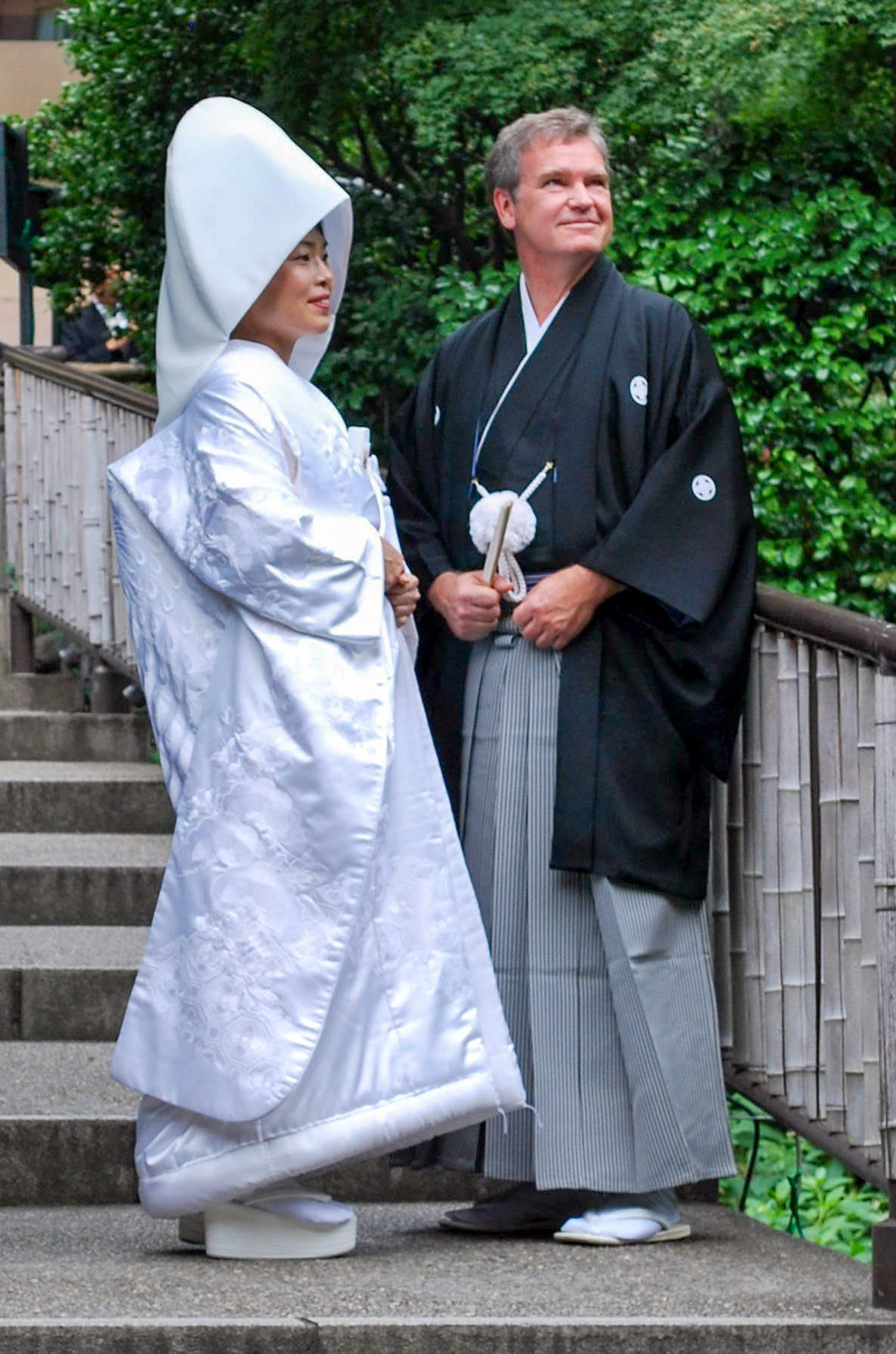 Westerner Weds Japanese Girl