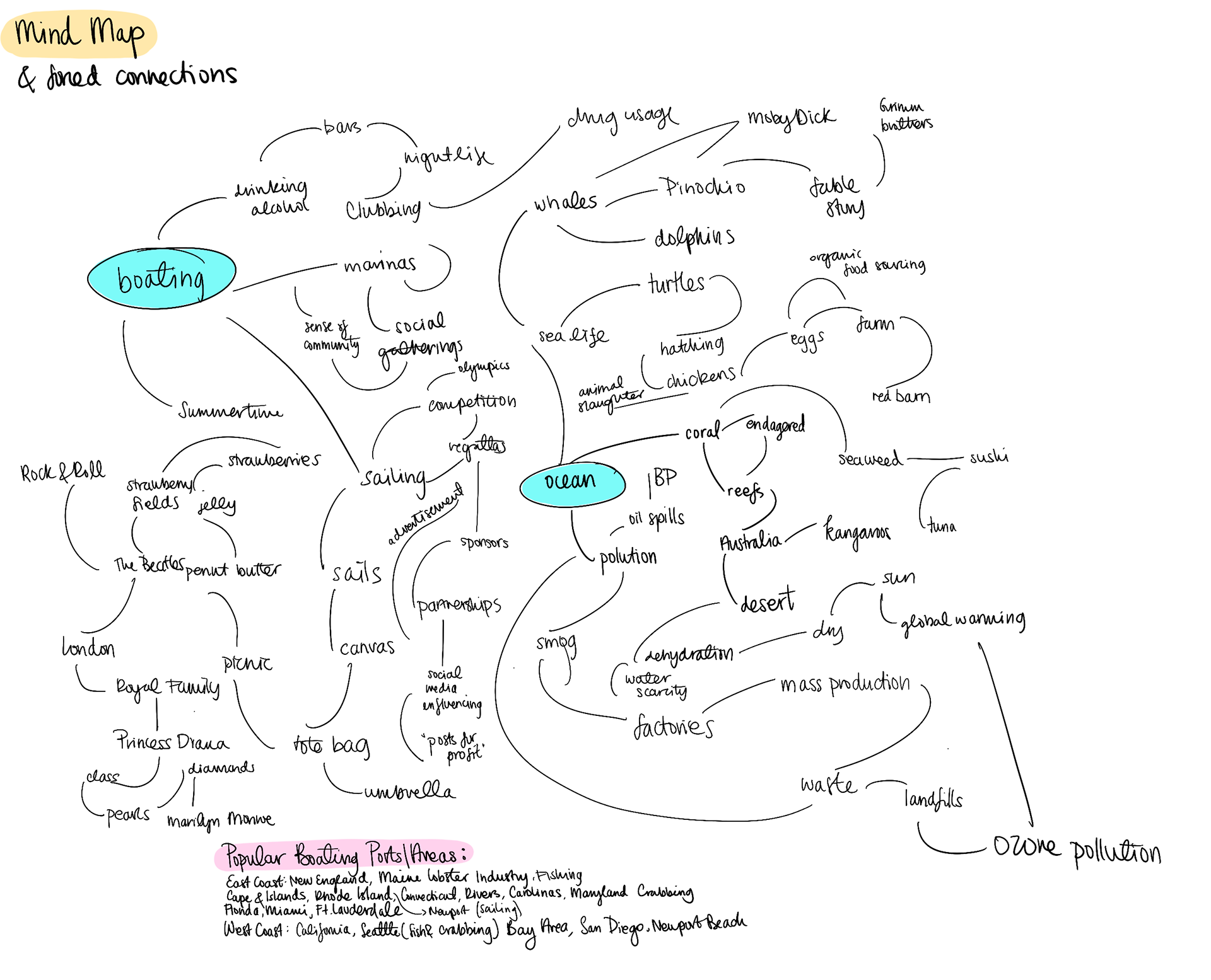 Clean Boaters Initiative Mind Map
