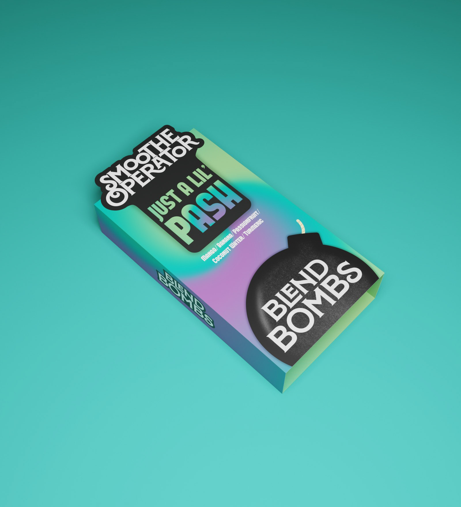 Created packaging design and 3D mockup for Smoothe Operator. An Australian brand that sell cocktail mixer Ice cubes. Created 8 variants in total.