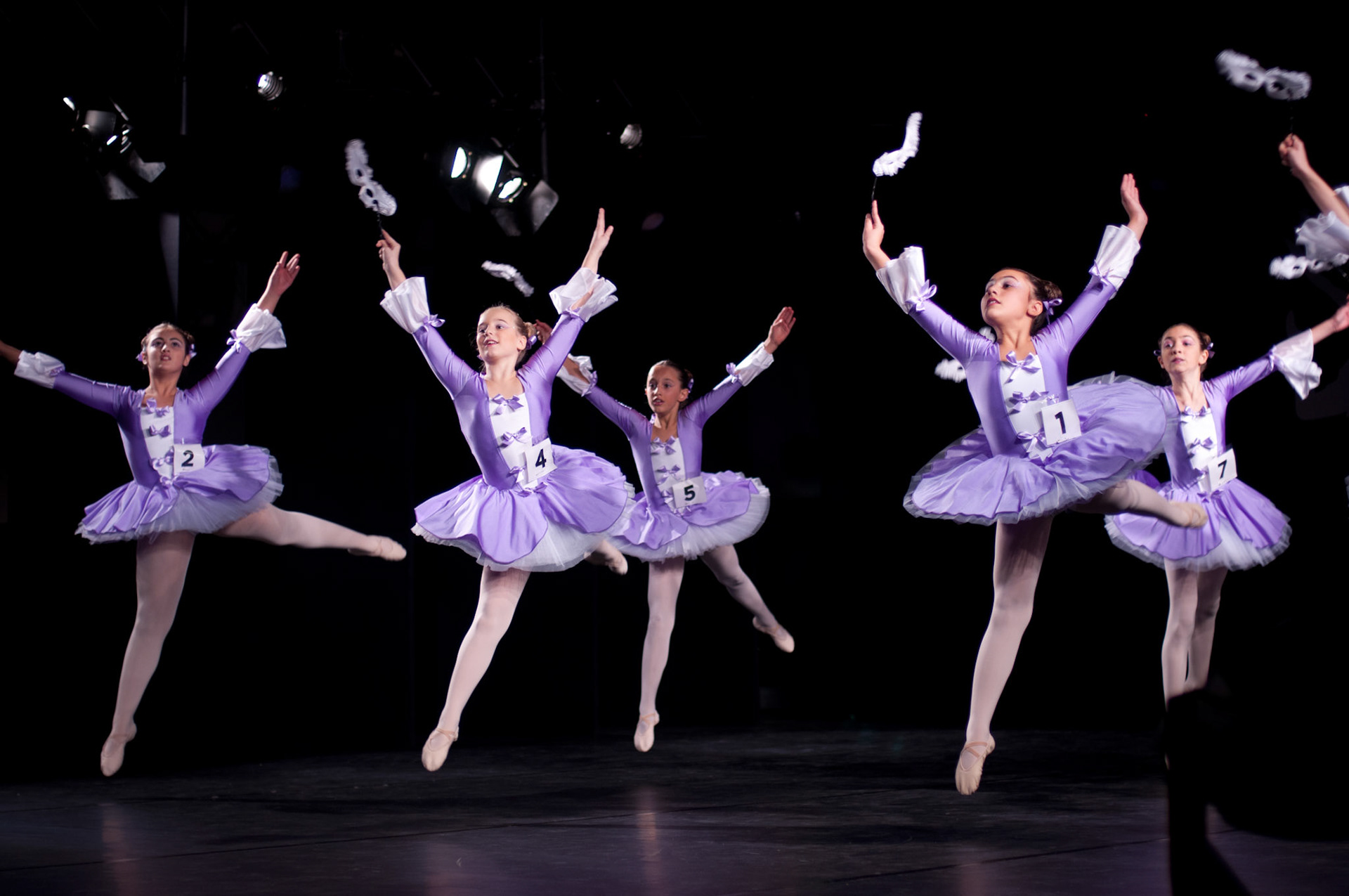 Young ballet dancers., 2010